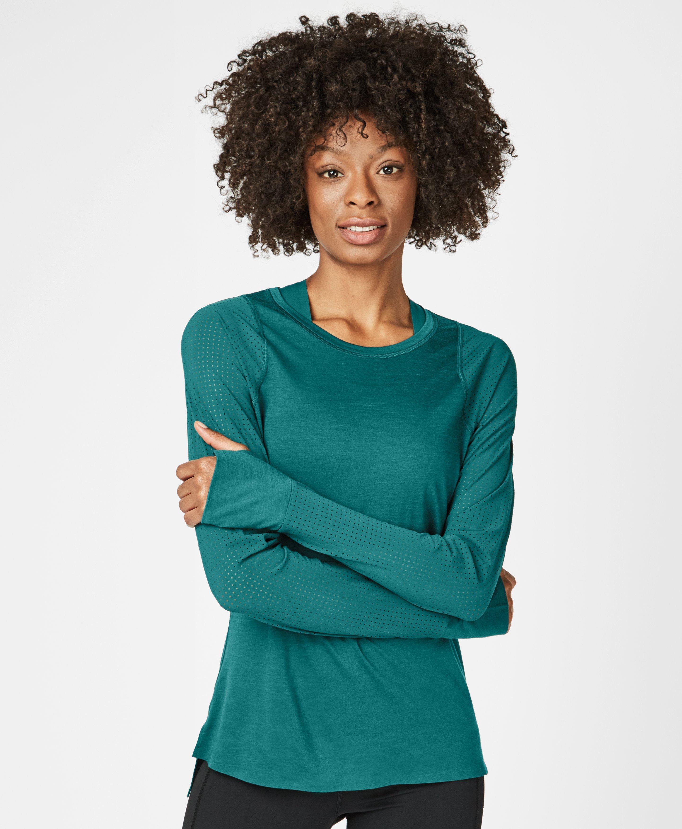 long sleeve muscle tee