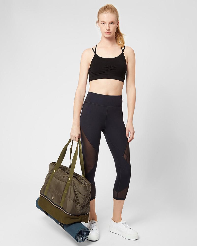 Sweaty betty luxe clearance gym bag olive