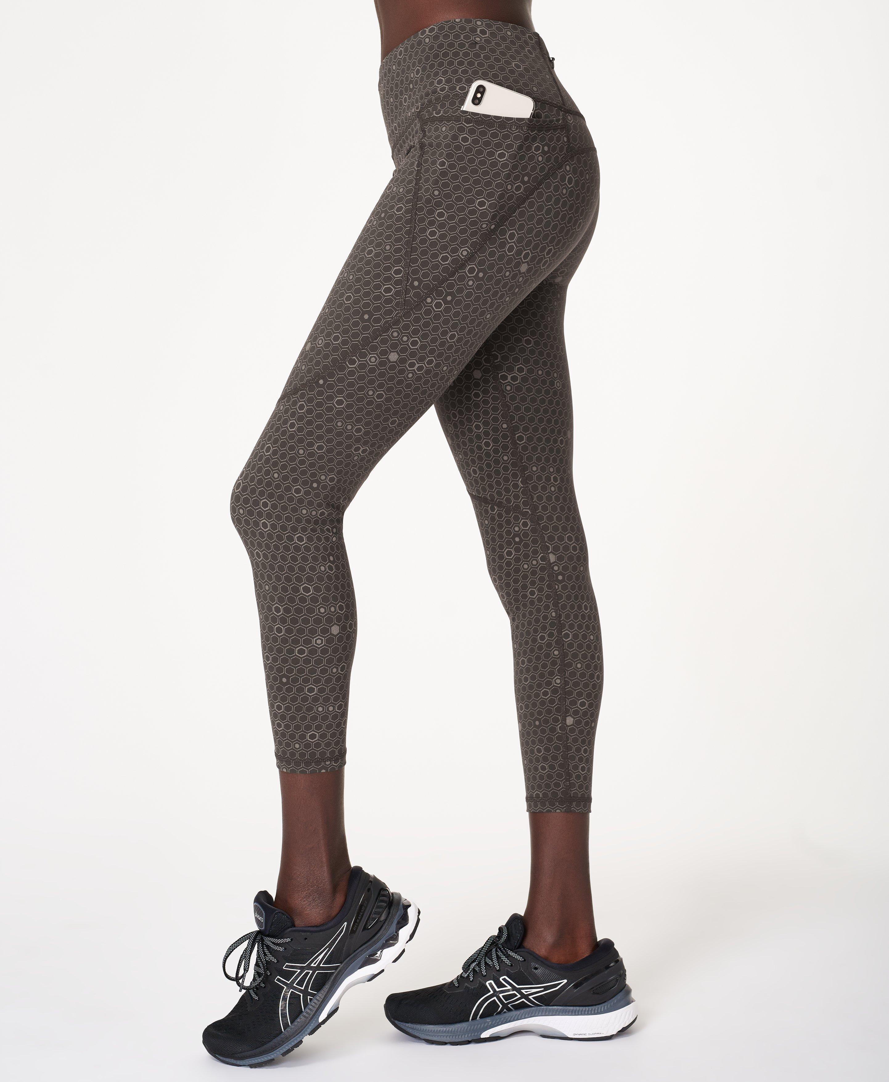 geometric workout leggings