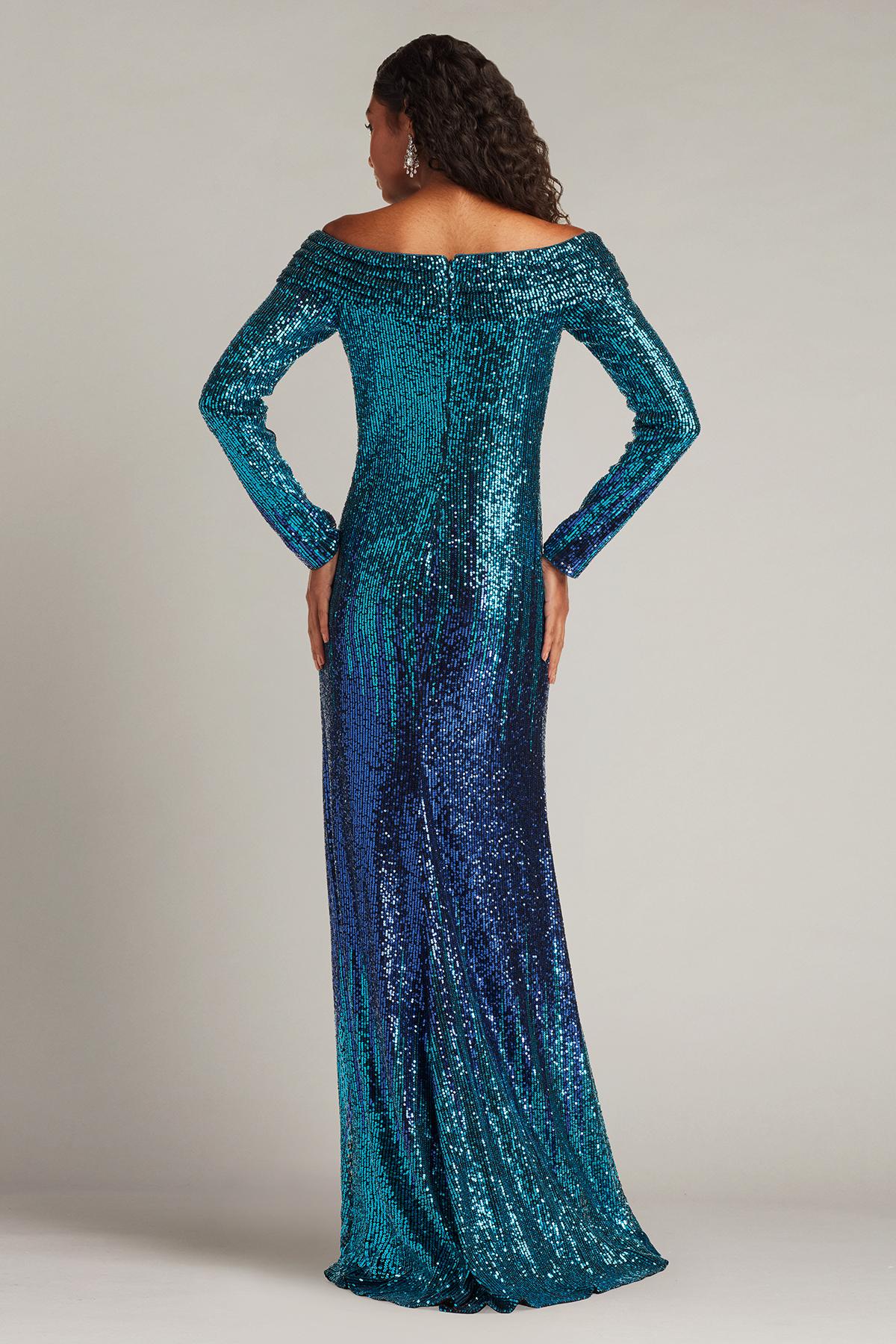 sachin and babi light blue dress Tadashi Shoji Long Dresses main image 0
