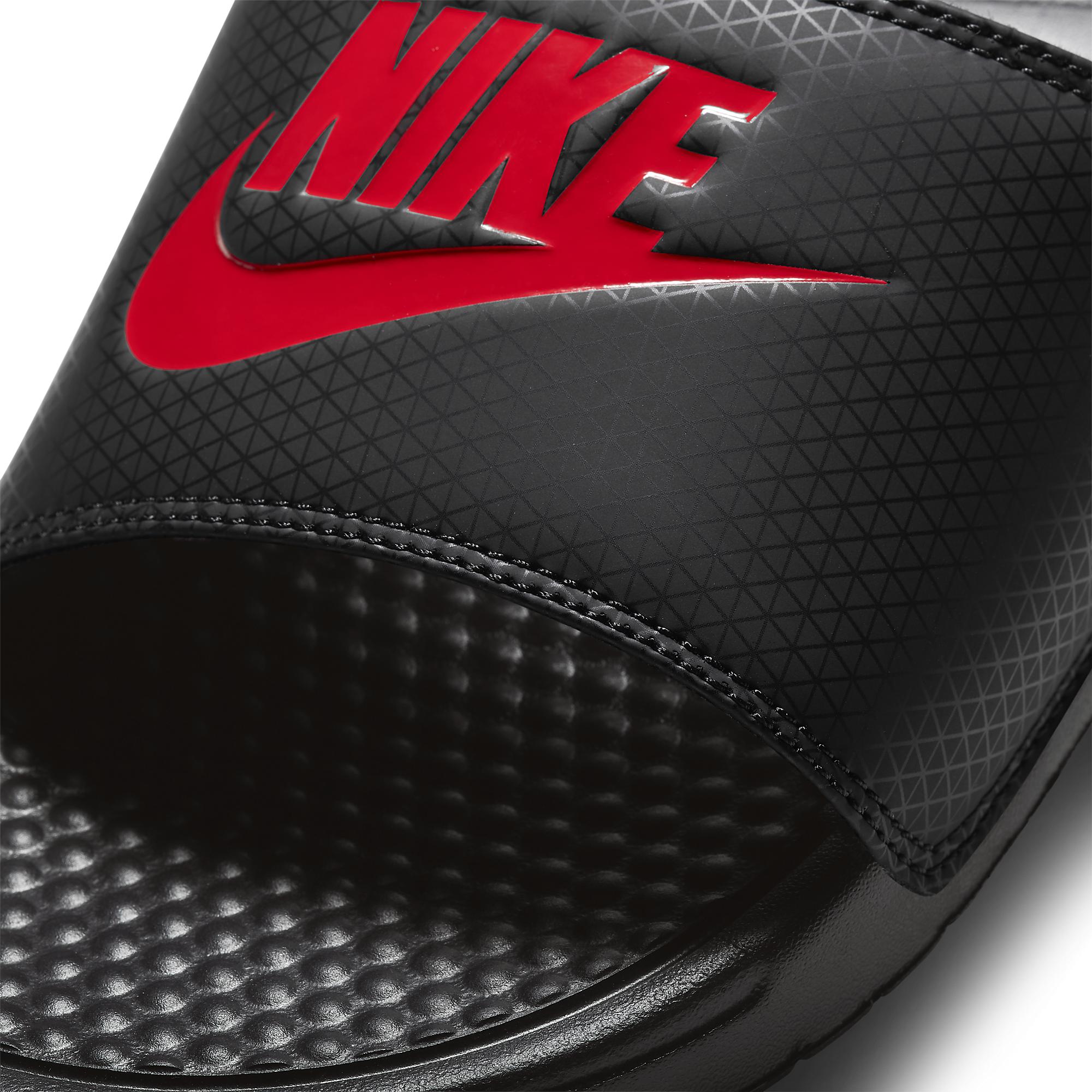 Nike Benassi Jdi 'black/red' for Men | Lyst