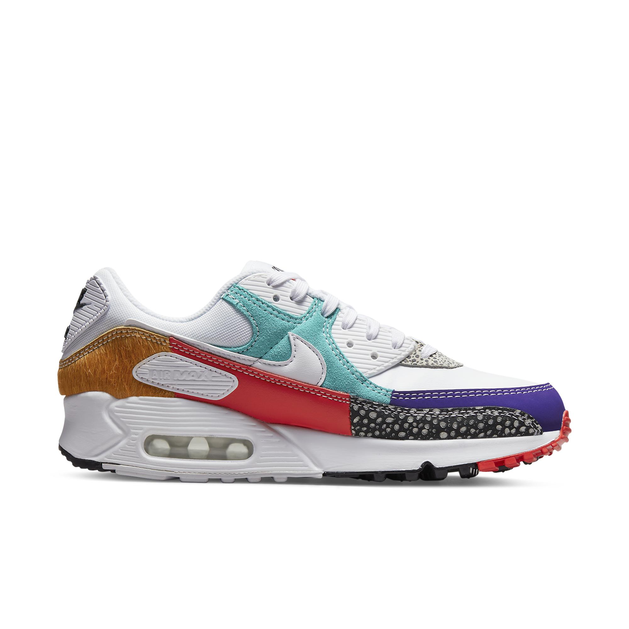 Nike W Air Max 90 Se 'animal White' in Blue | Lyst
