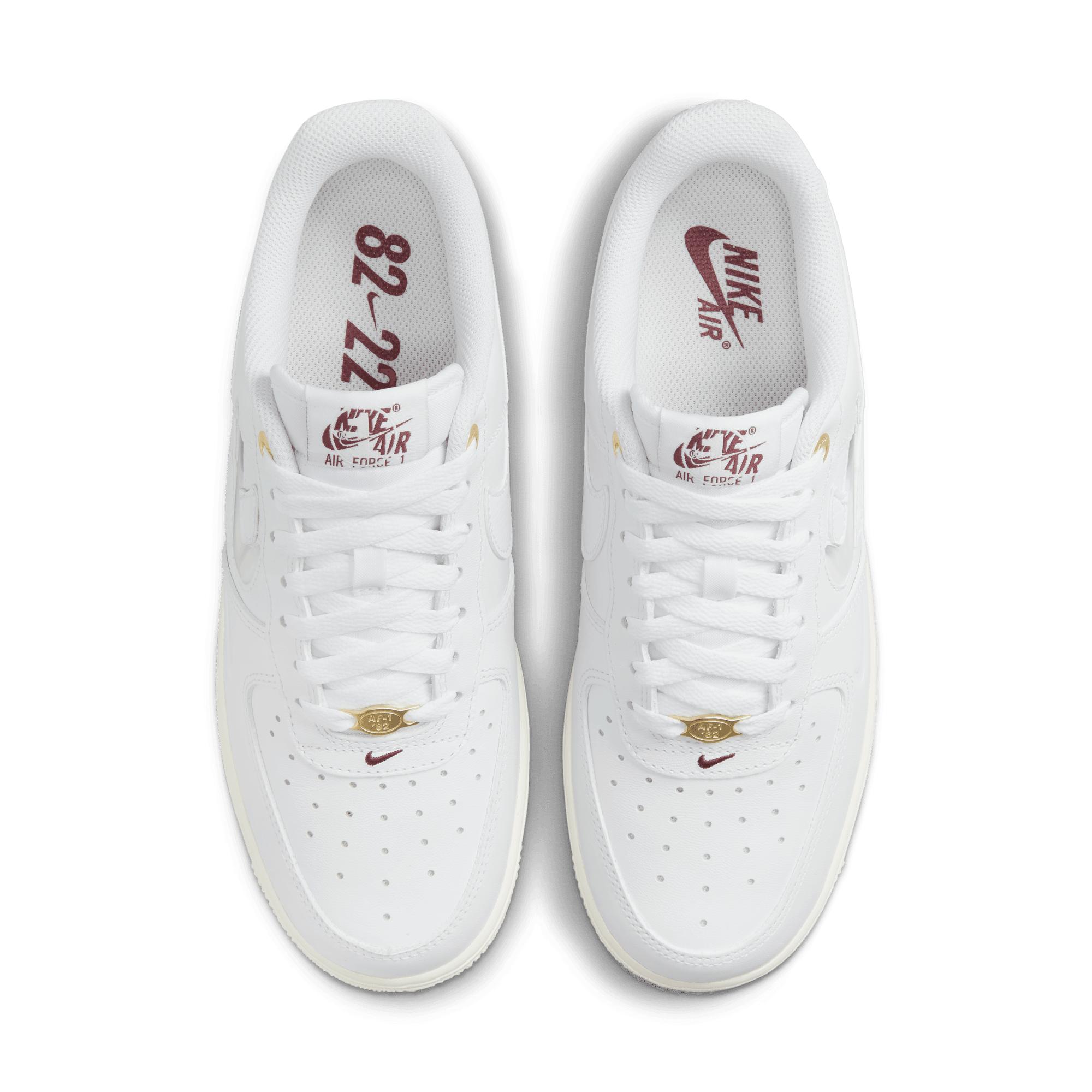 Nike W Air Force 1 07 Premium 'history Of Logos' in White | Lyst