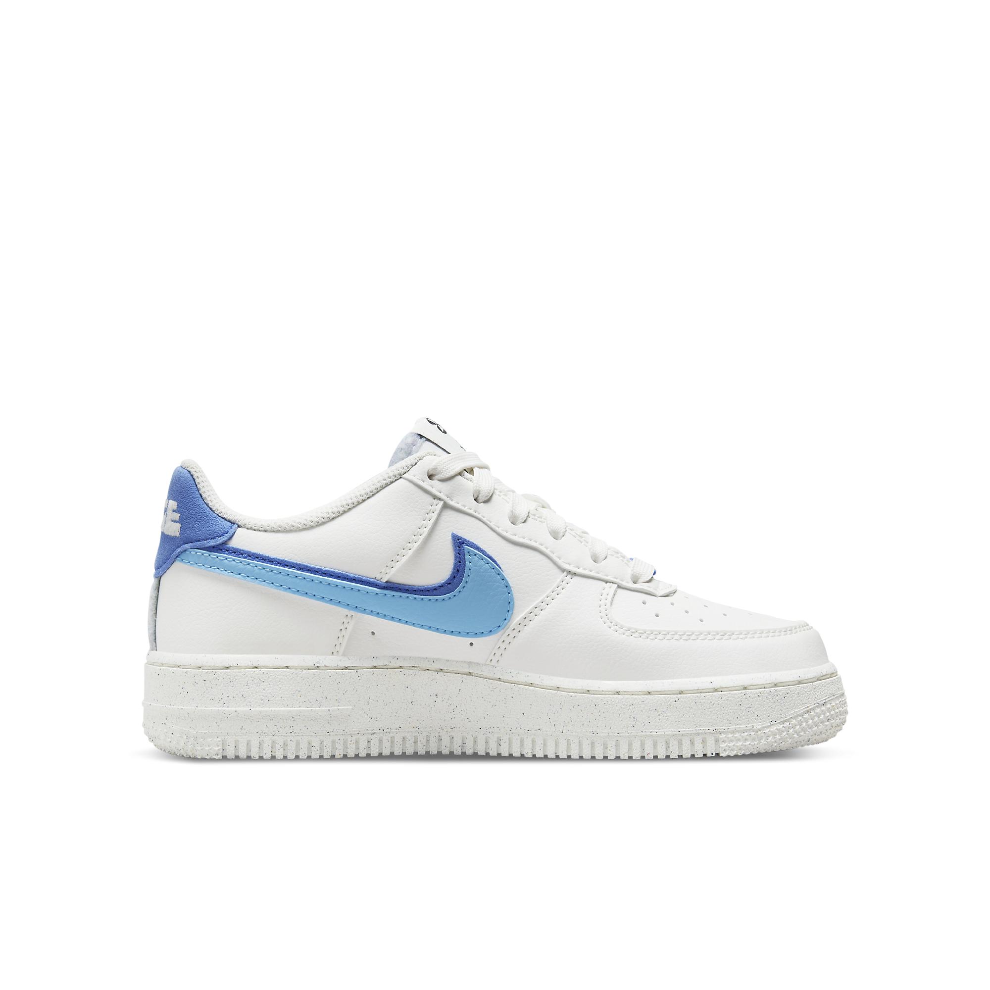 air force 1 lv8 blue and white