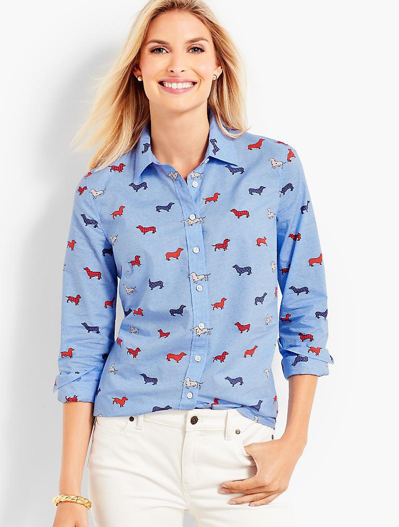 talbots dachshund pants