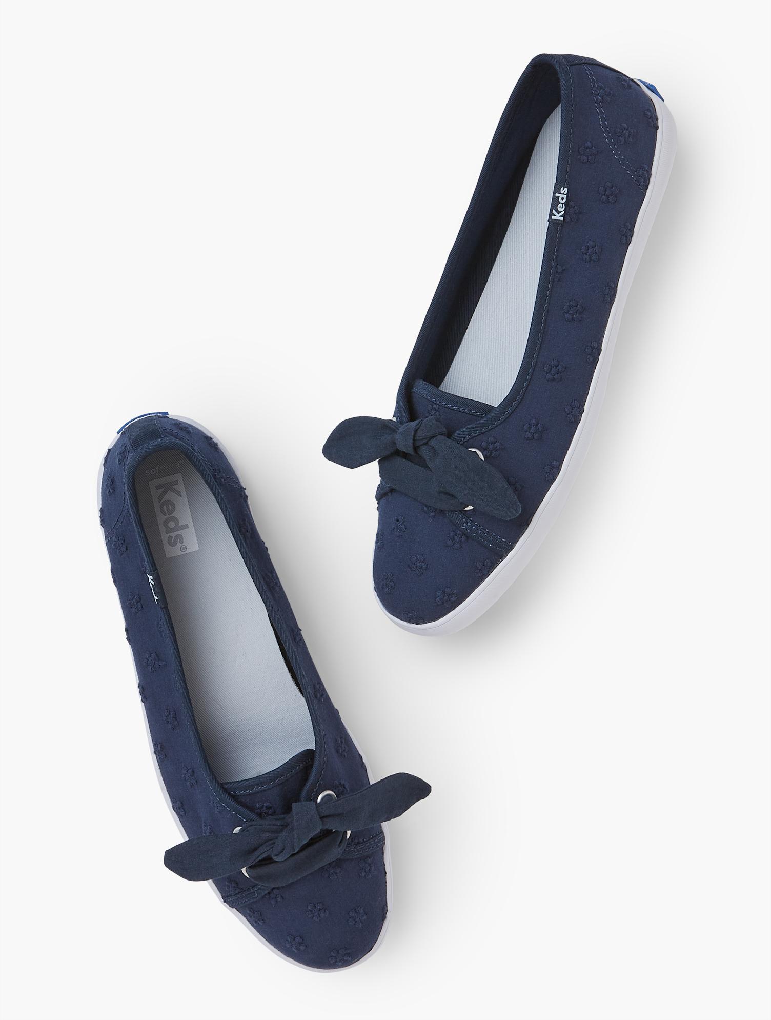 keds navy slip on sneakers