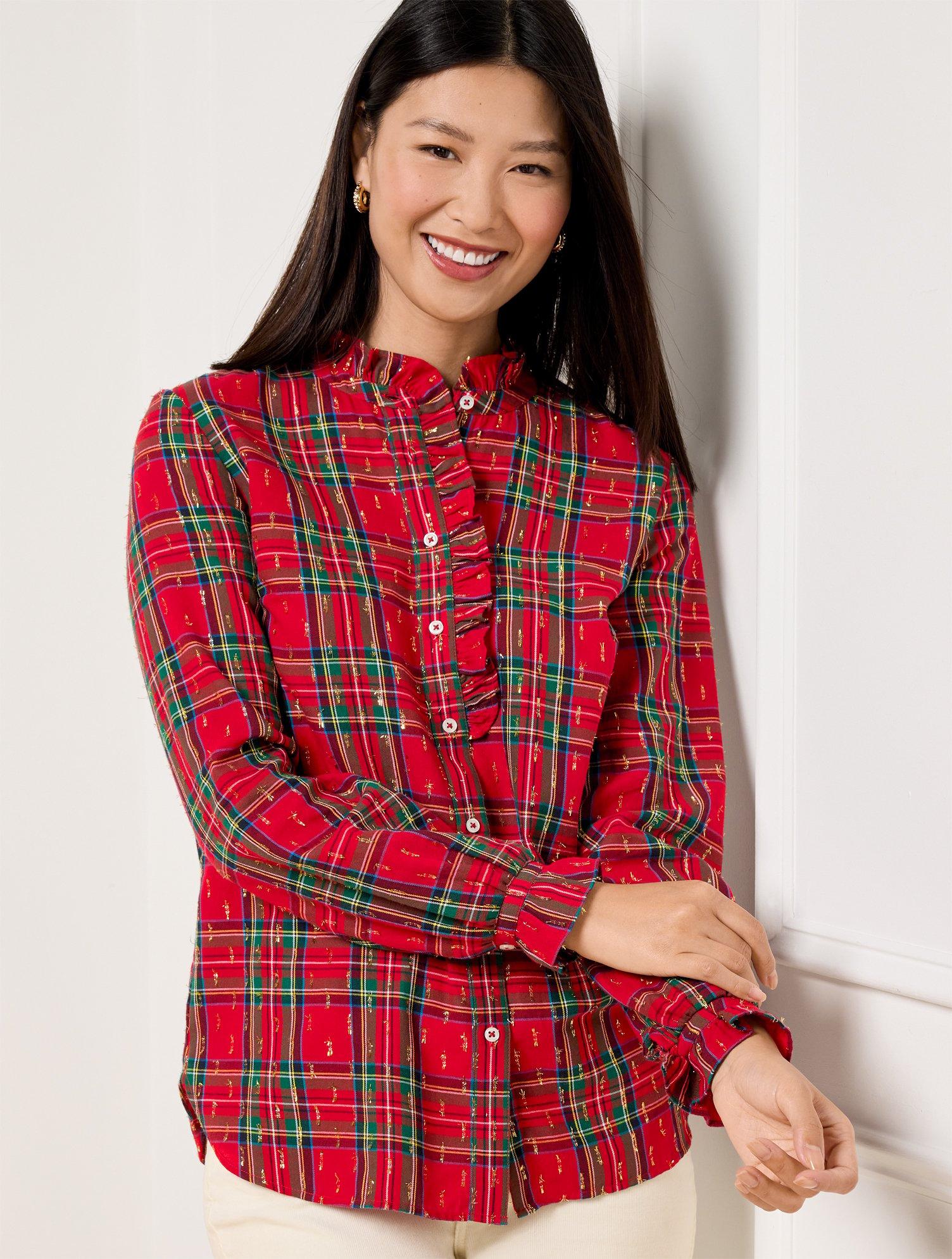 talbots red tops