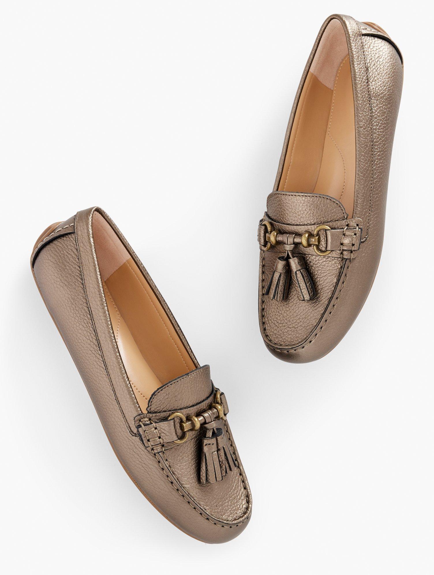 Talbots driving sales moccasins