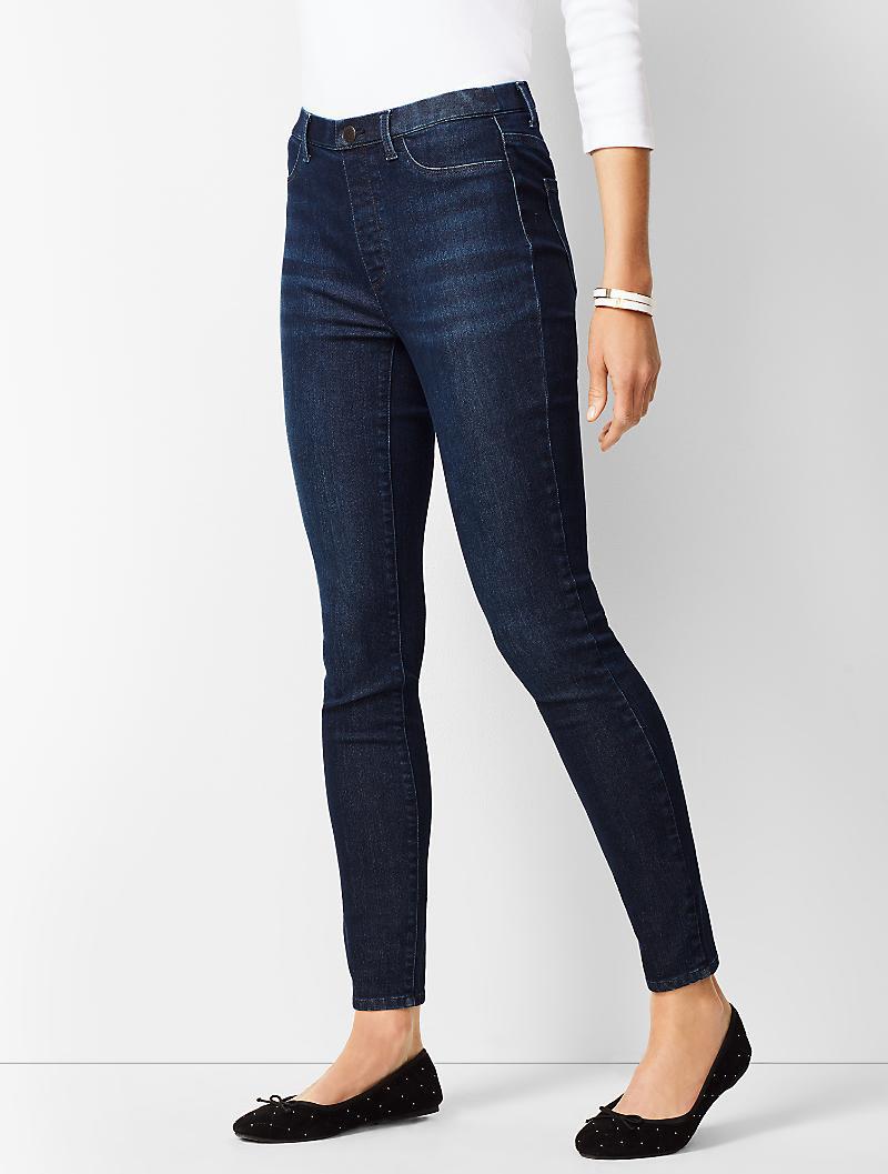 talbots pull on jeggings