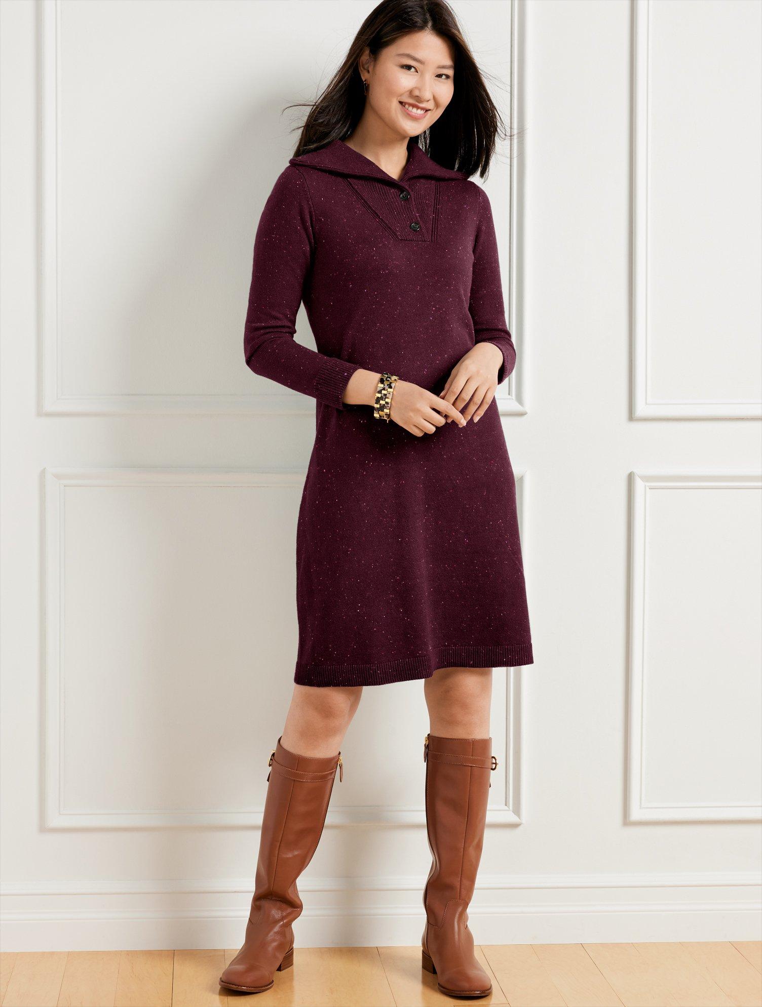 Talbots cheap sweater dress