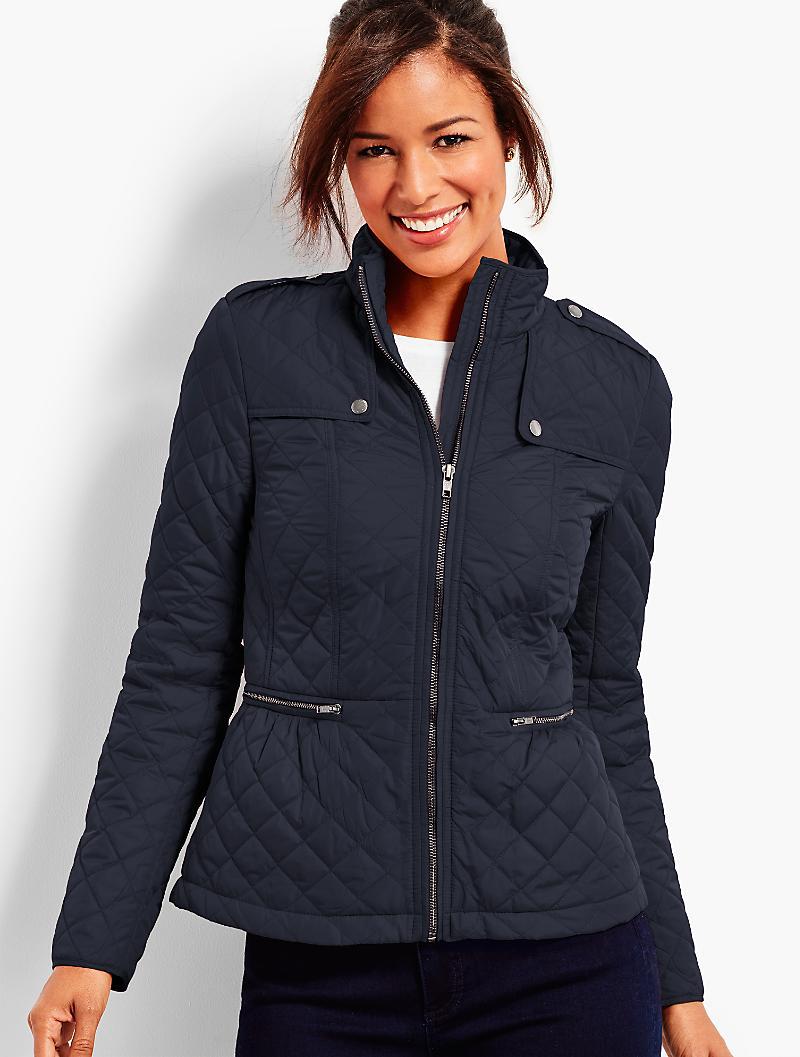 talbots quilted jacket