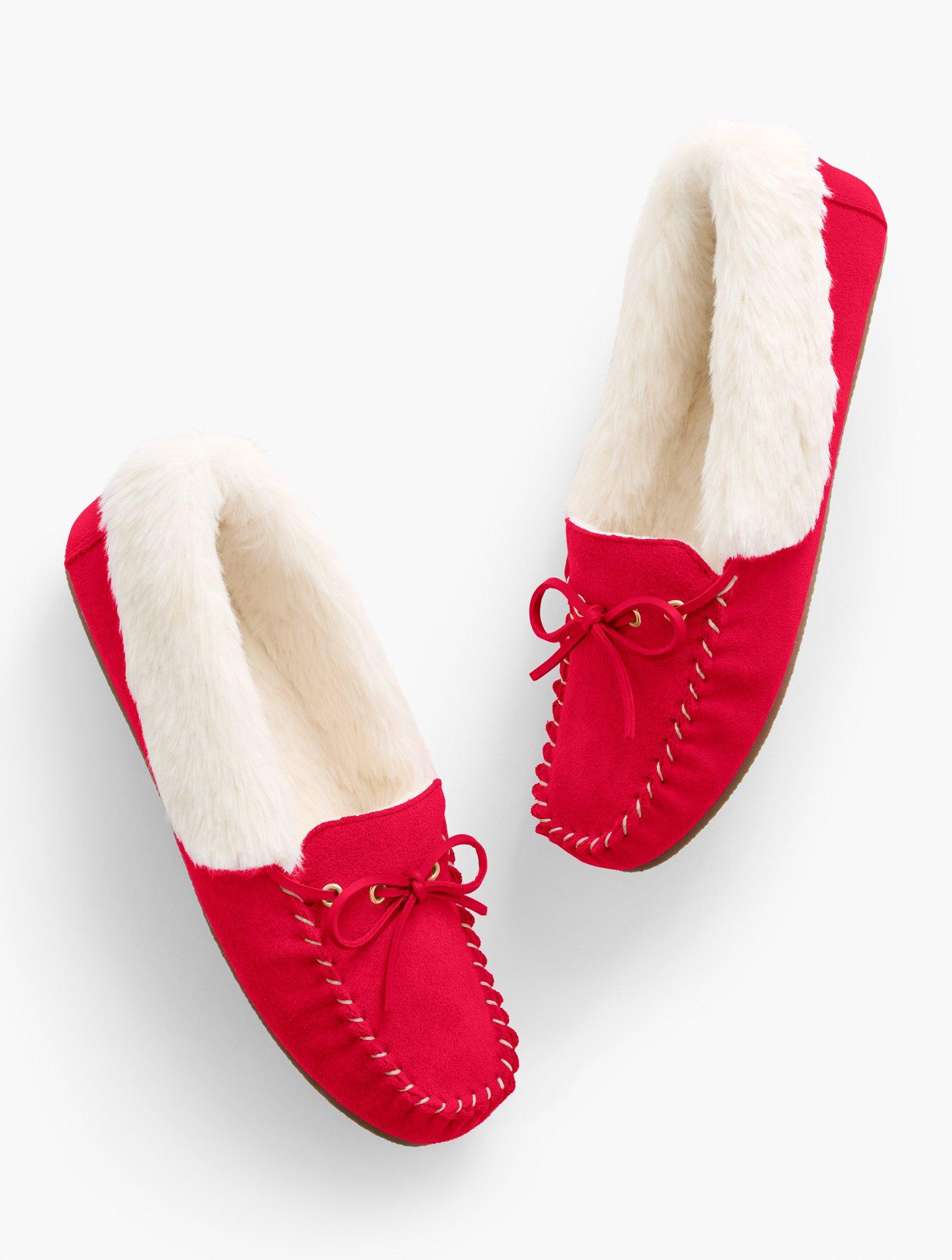 Talbots moccasin slippers on sale