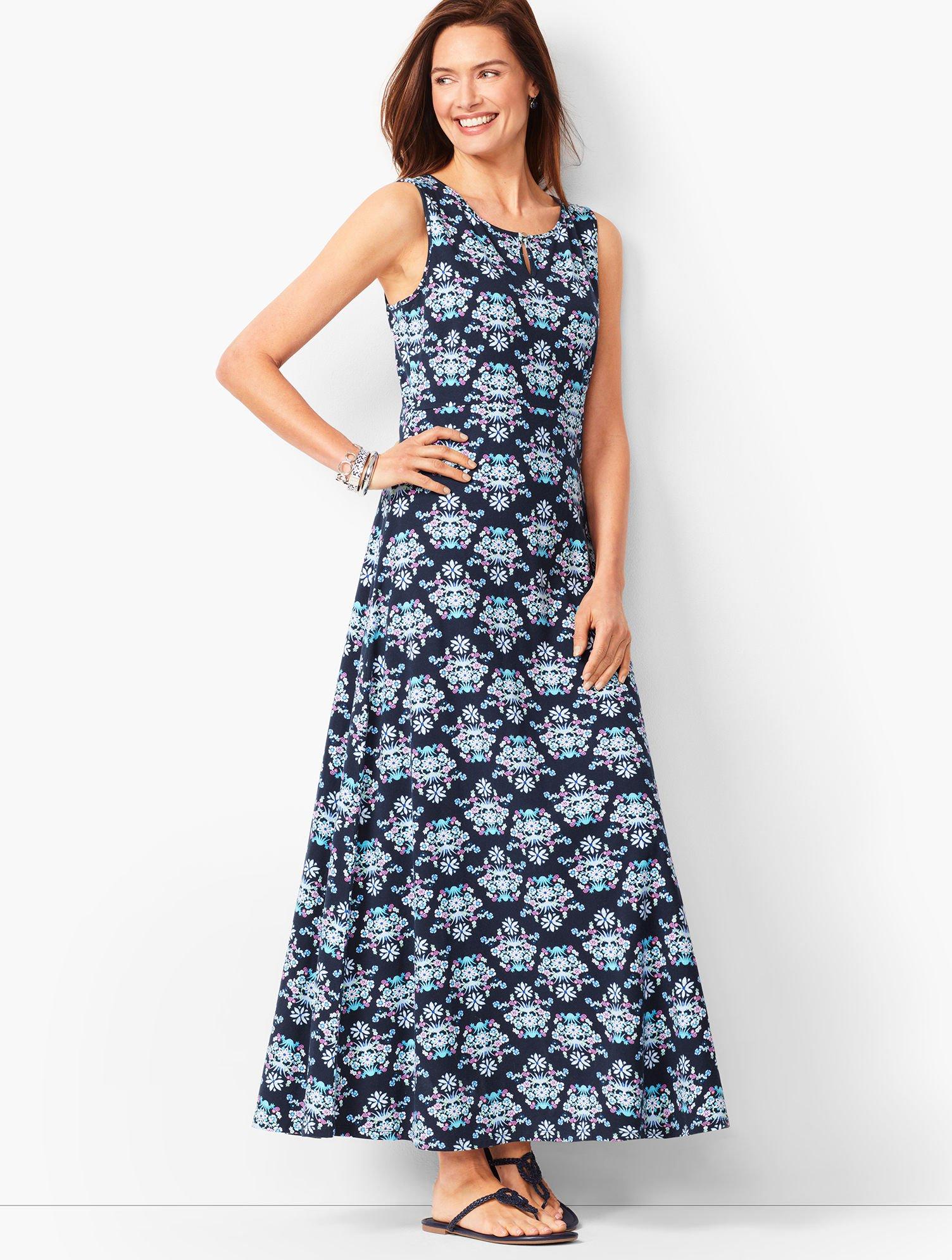 talbots long dresses