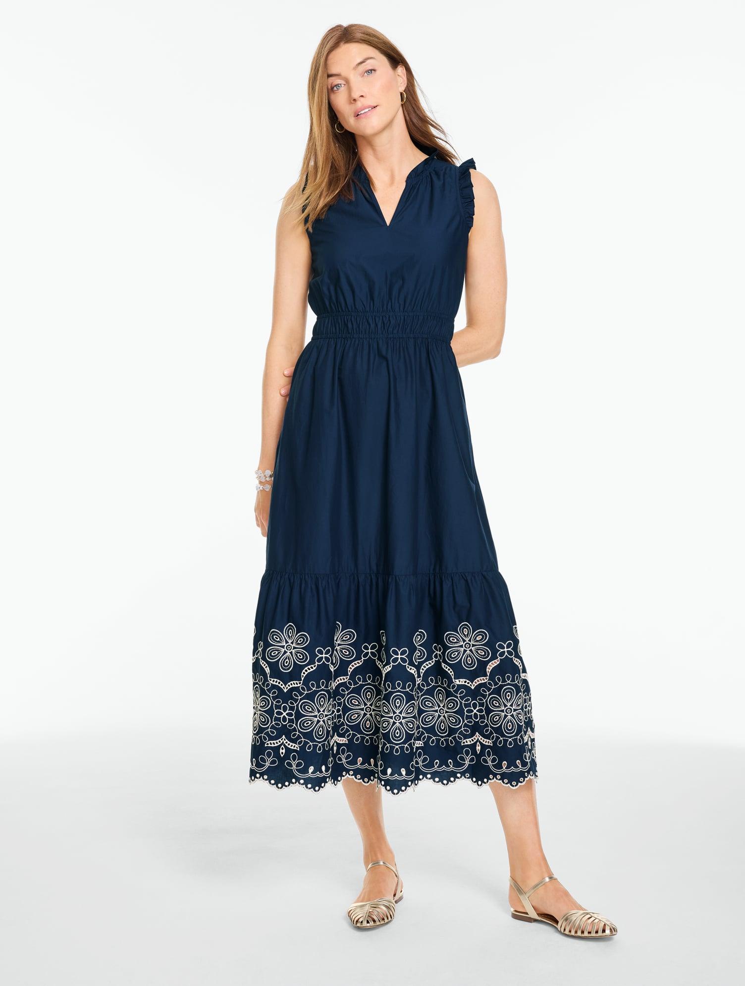 Talbots Embroidered Dresses for Women