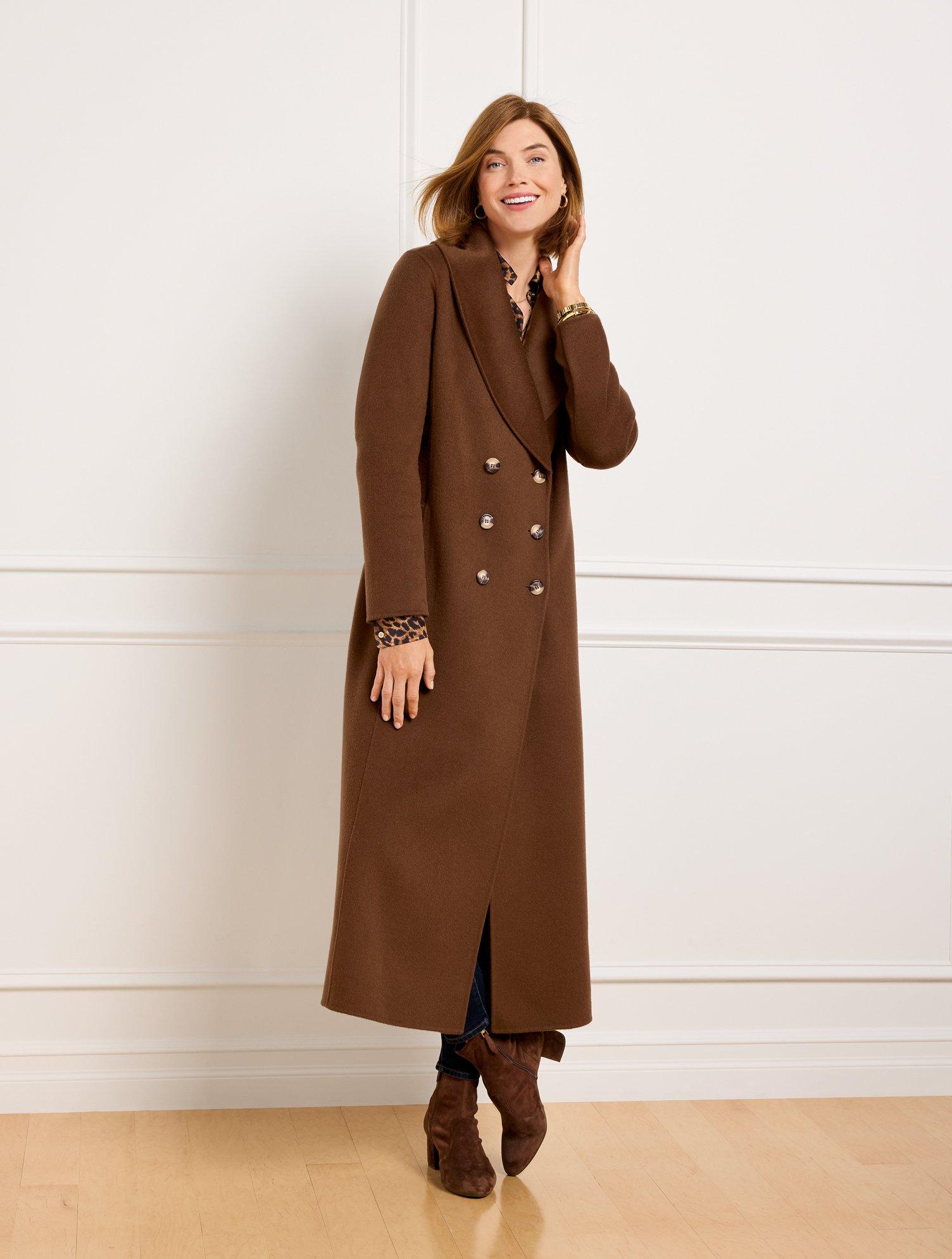 Talbots double faced wool jacket online