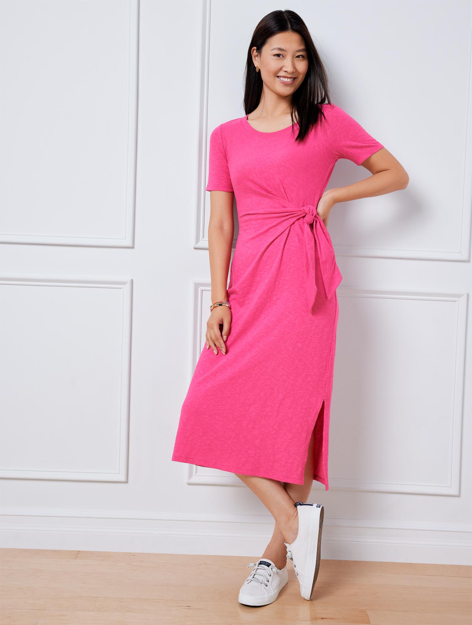 Talbots pink dress 2025
