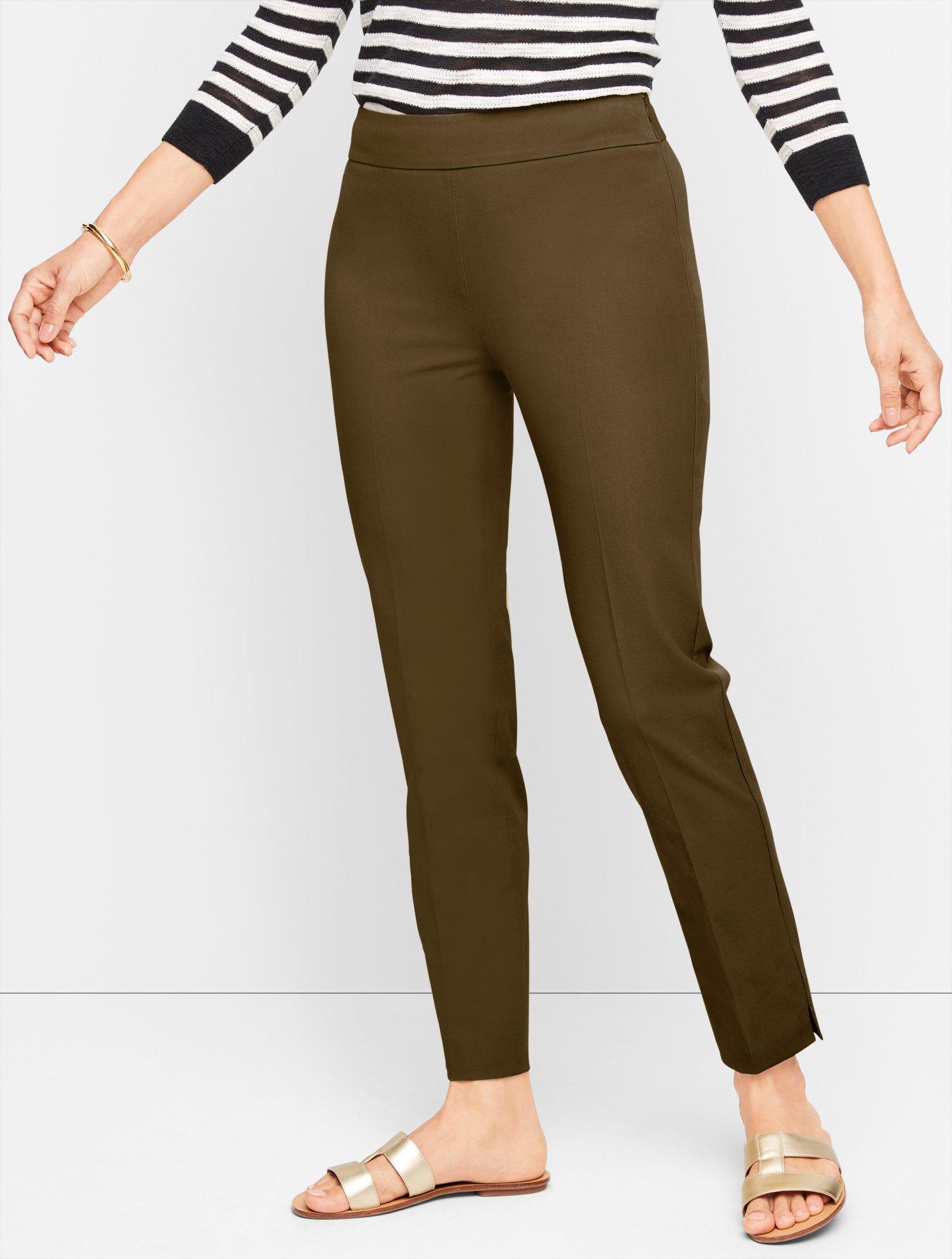Talbots Chatham Ankle Pants in Green