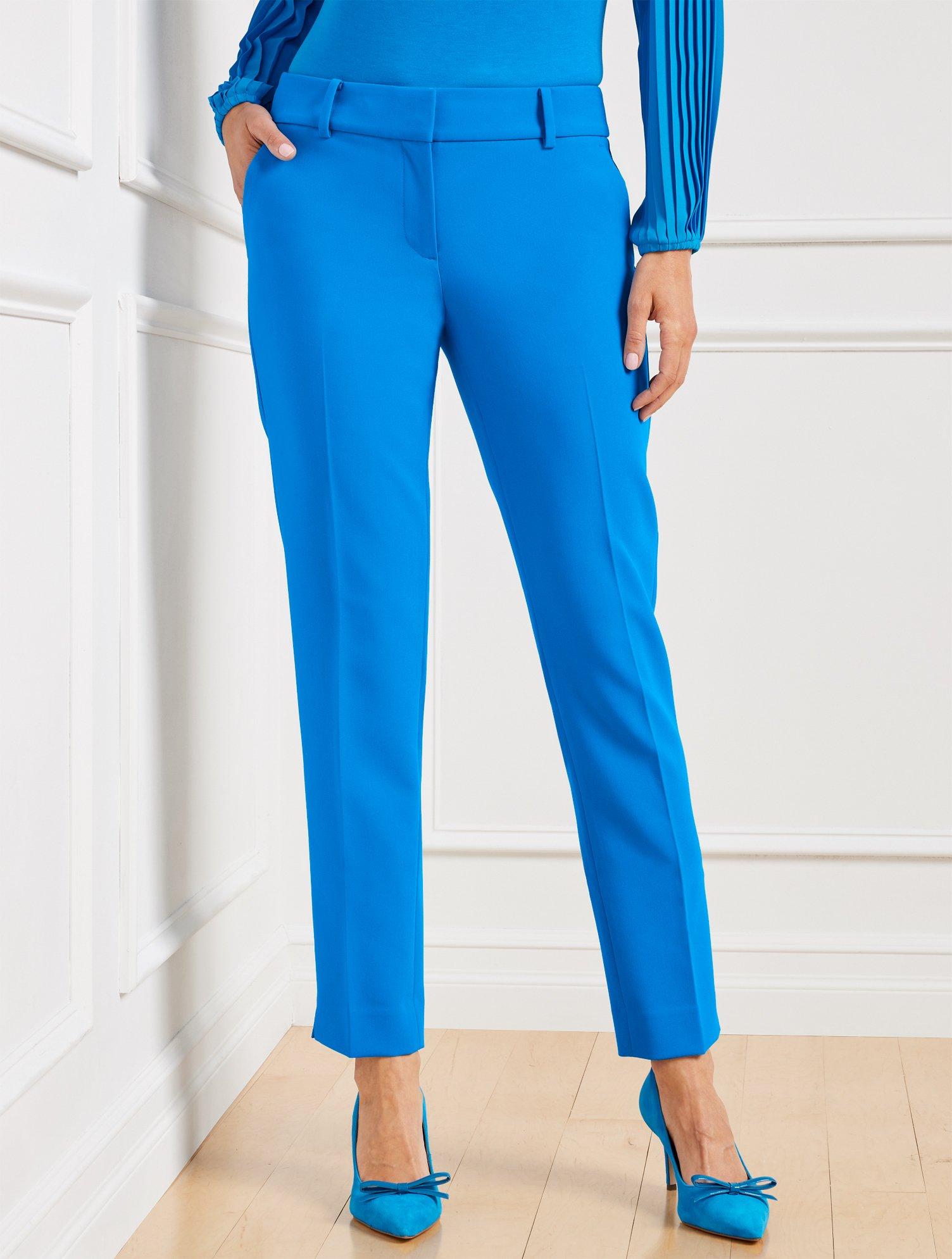 Talbots Hampshire Ankle Pants in Blue