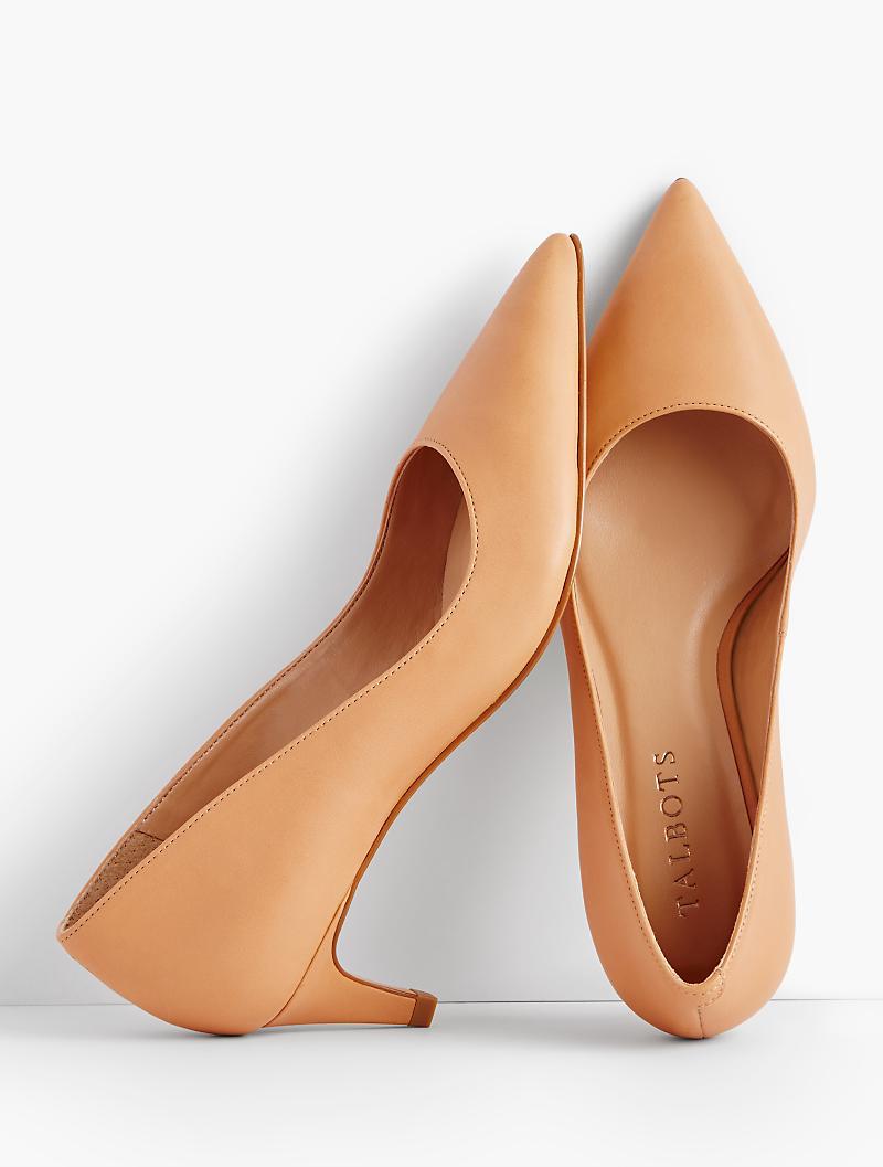 talbots kitten heel shoes