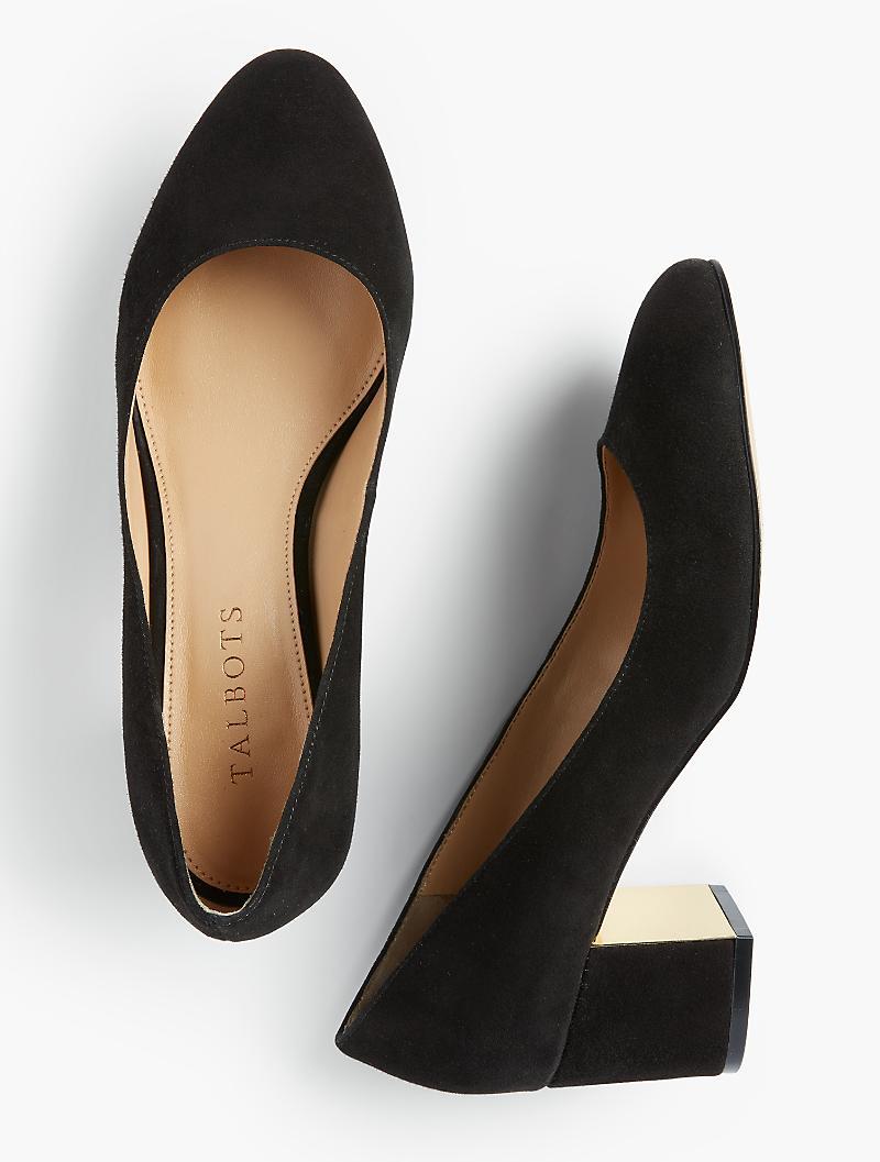pump suede