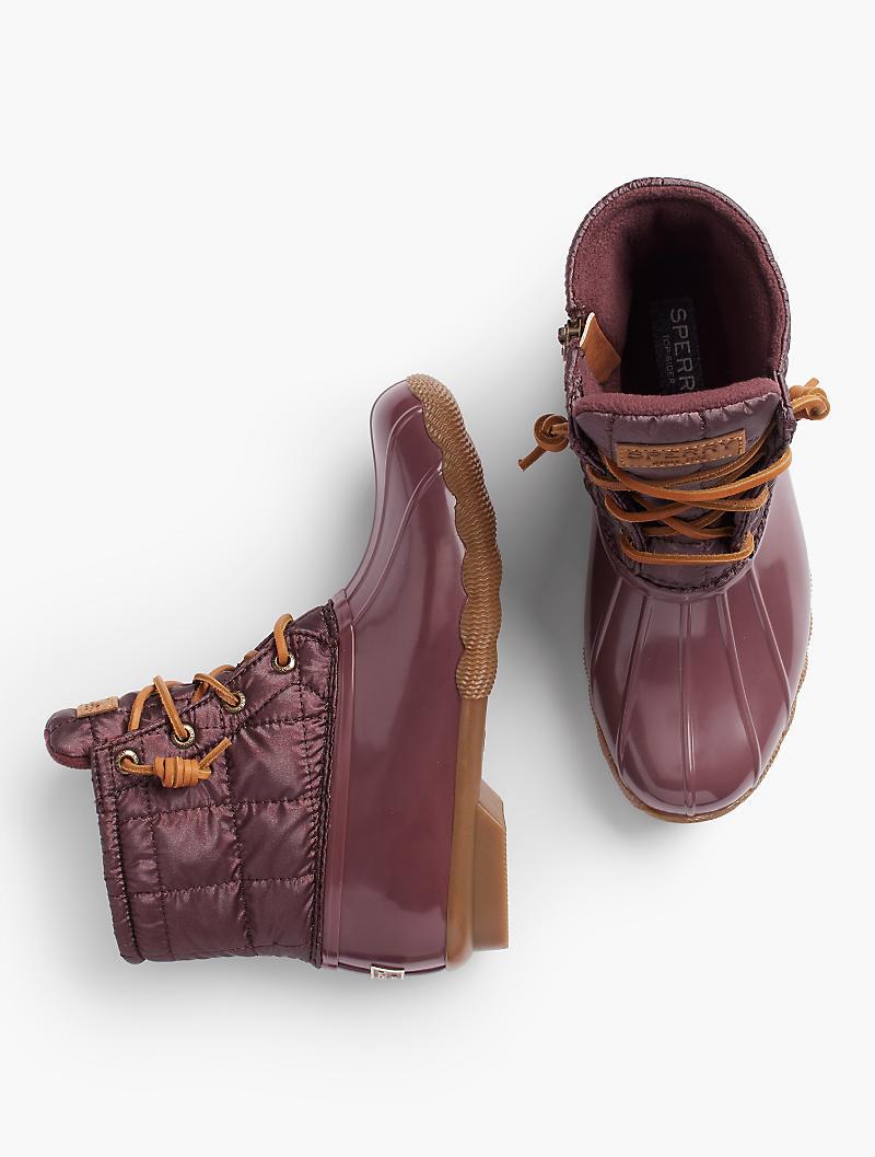 talbots sperry rain boots