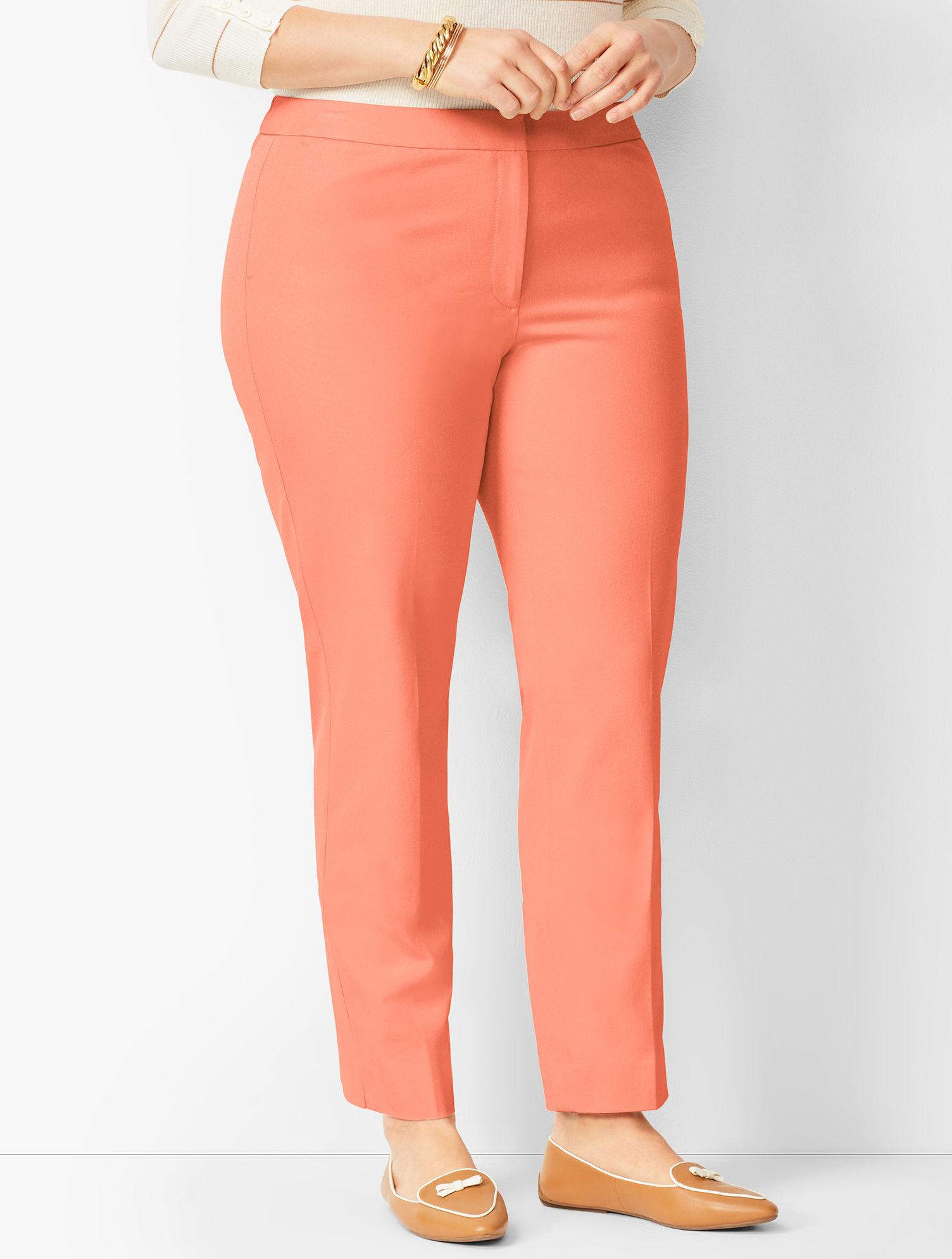 Talbots Hampshire Ankle Pants in Orange - Lyst