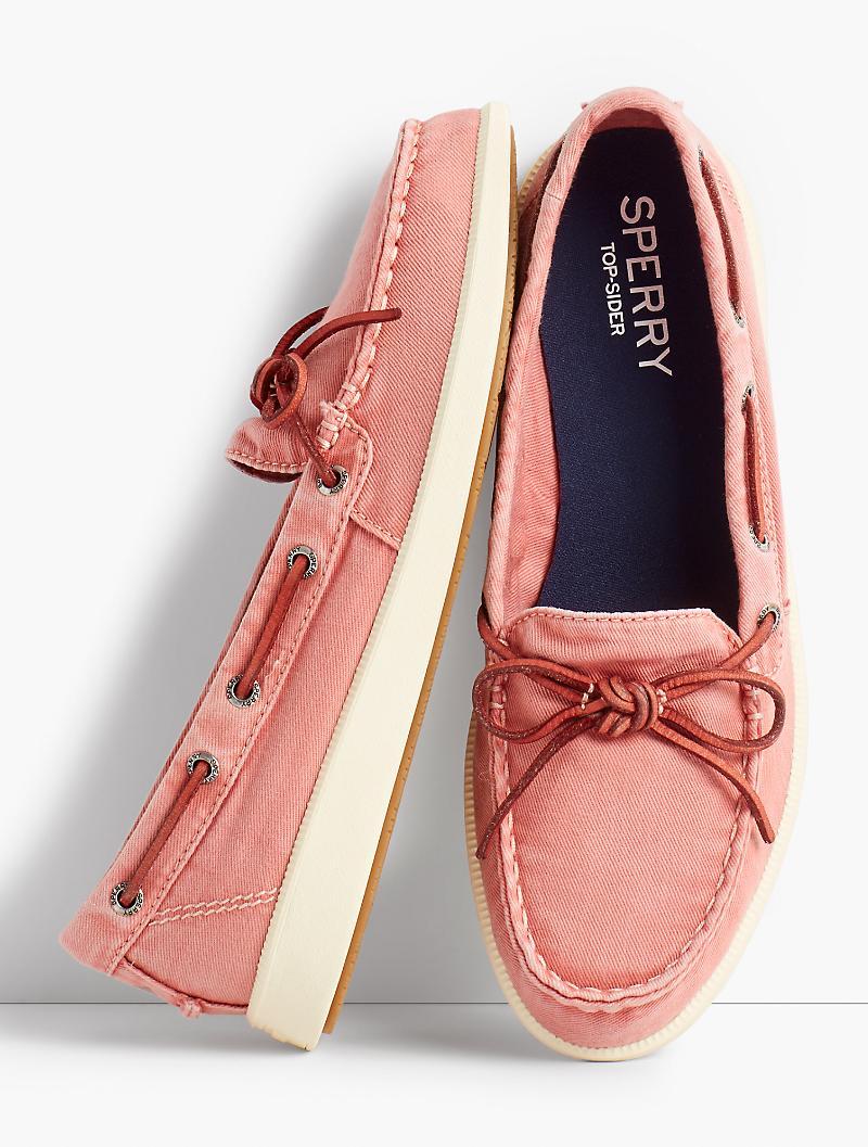 talbots sperry sneakers