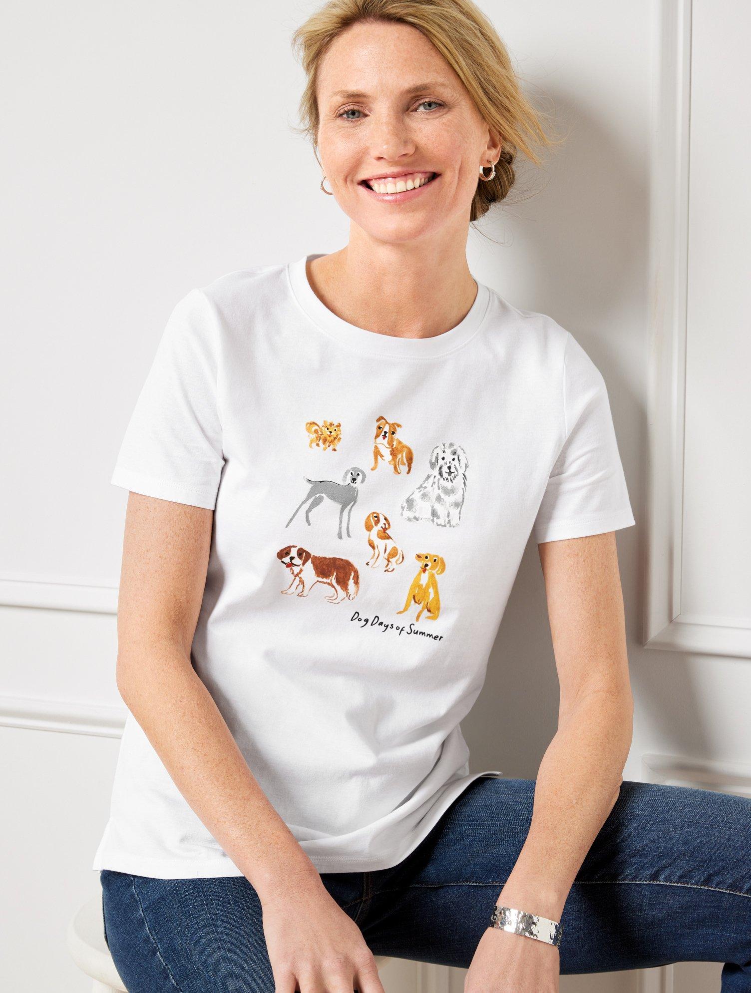 talbots white t shirt