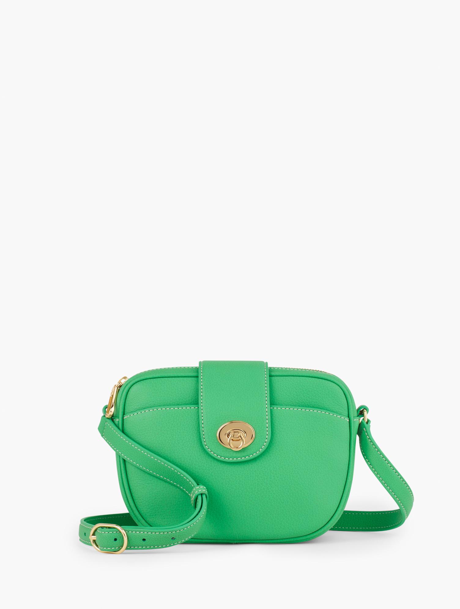 Talbots Soft Pebbled Crossbody Bag in Green Lyst