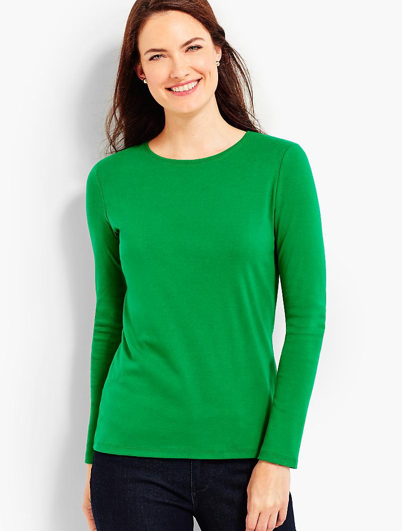Talbots Pima Cotton Long-sleeve 