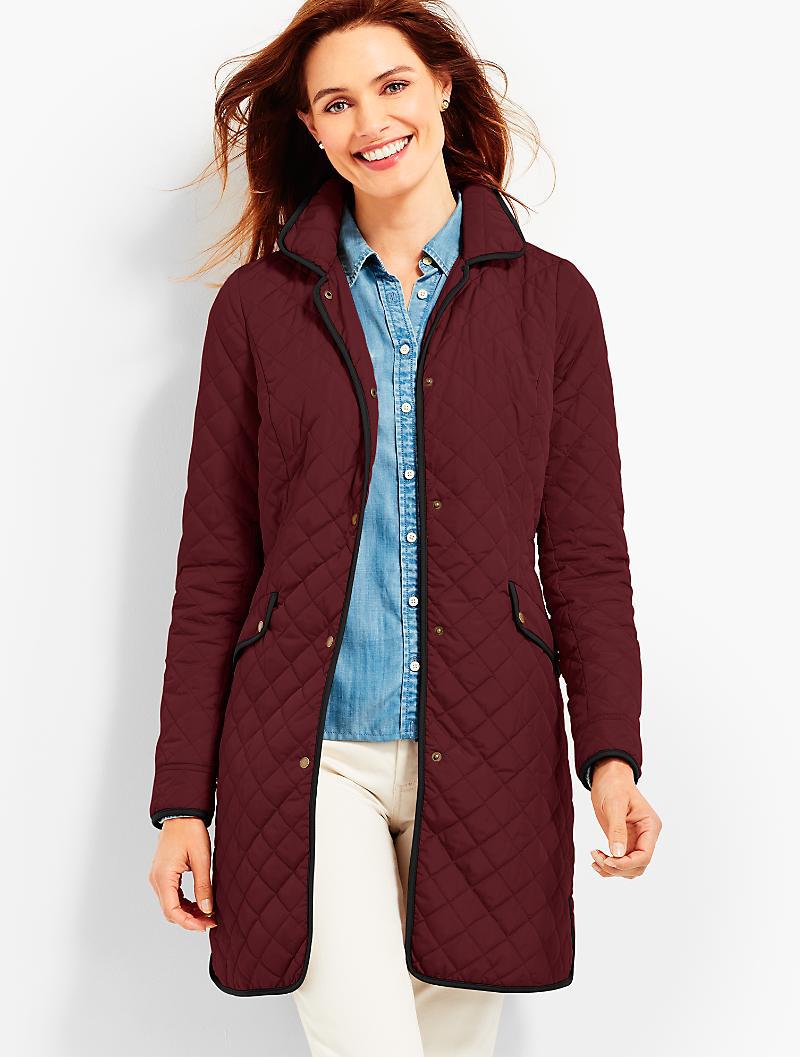 quilted barn coat