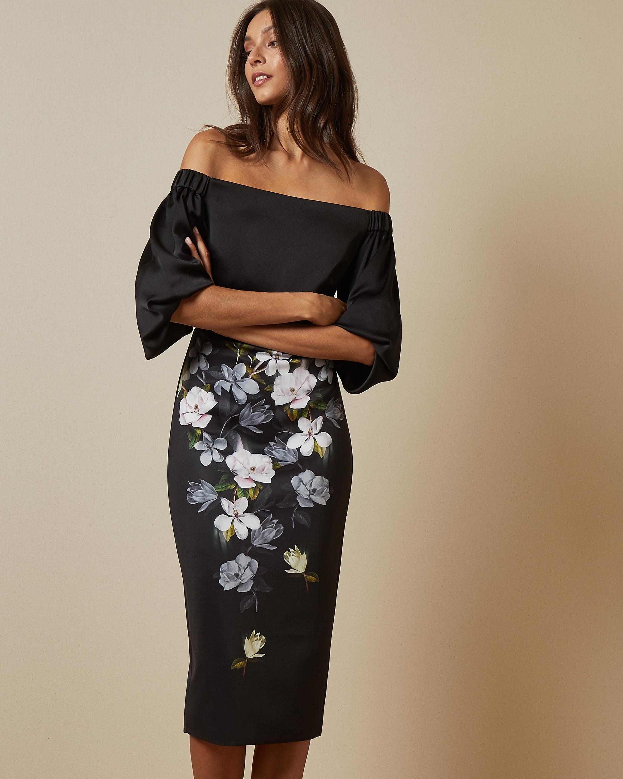 Ted Baker Dress Off The Shoulder