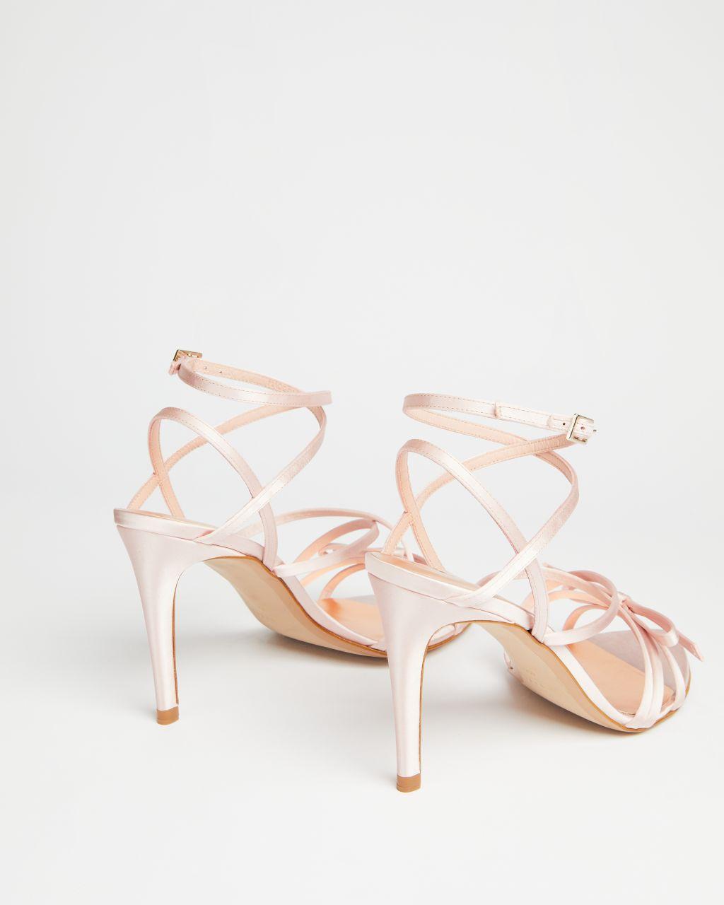 Ted Baker Satin Strappy Heeled Sandal 