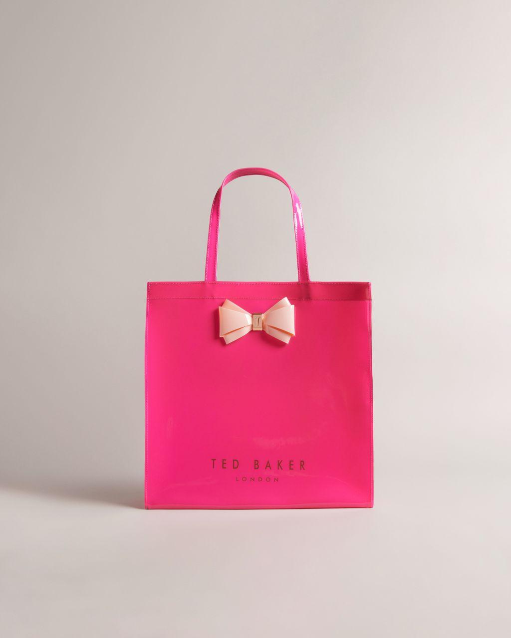 Ted Baker Plain Bow Large Icon Bag in Pink | Lyst