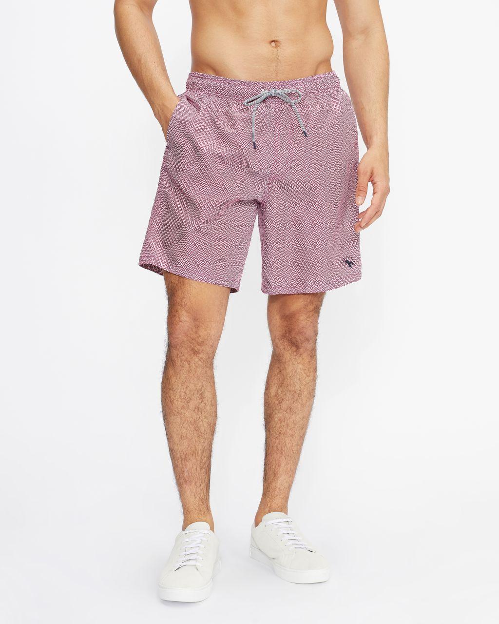 Ted Baker Synthetic Geo Print Midi Swim 