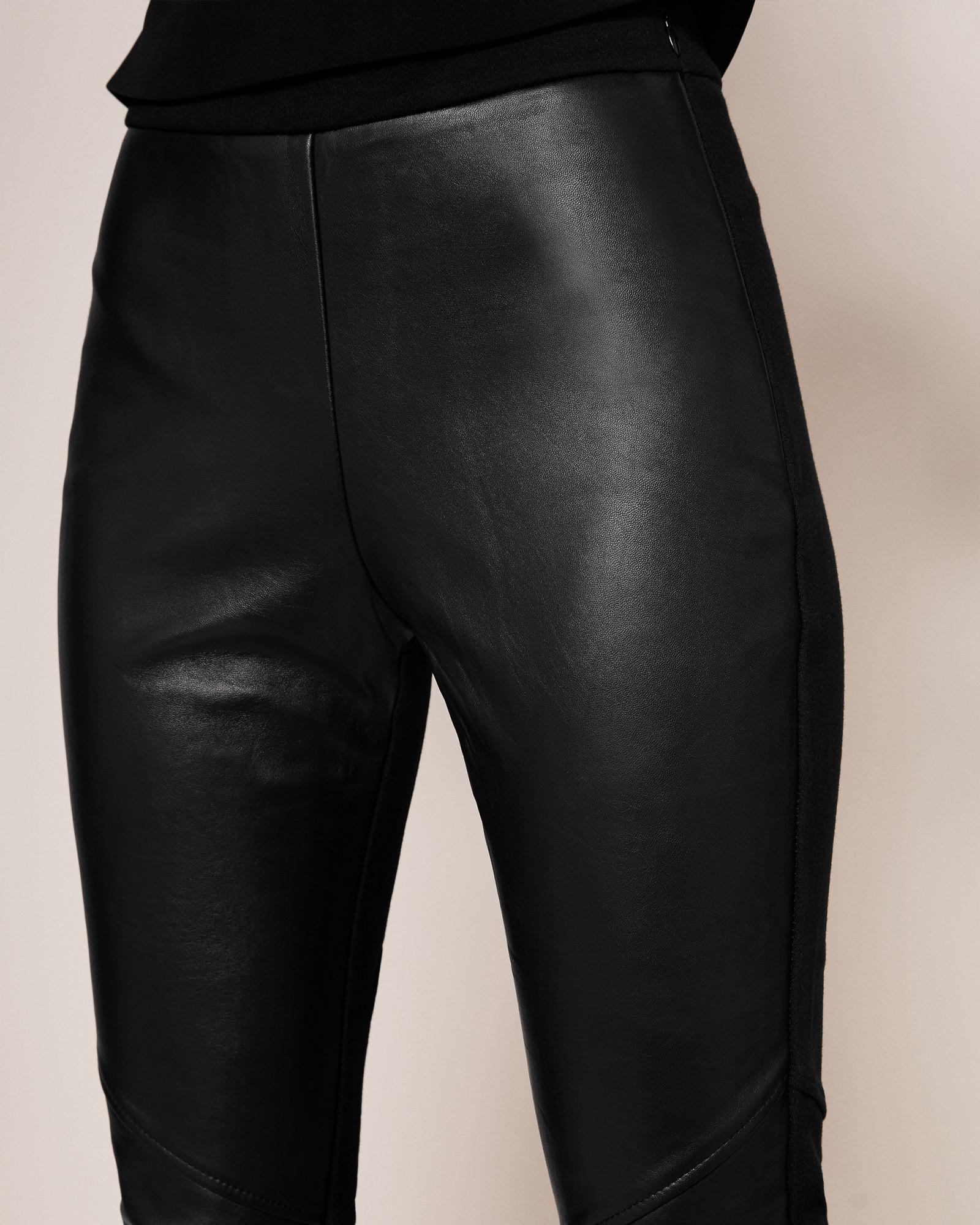 ted baker leather pants