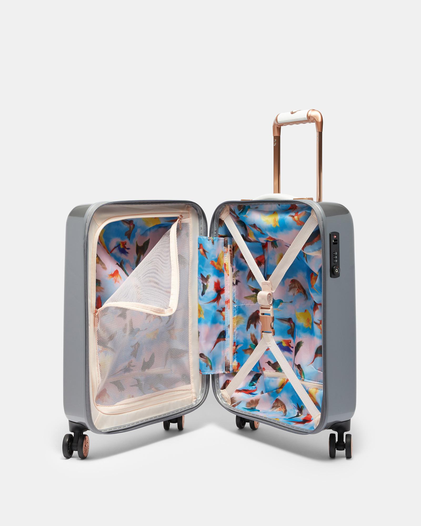 grey ted baker suitcase