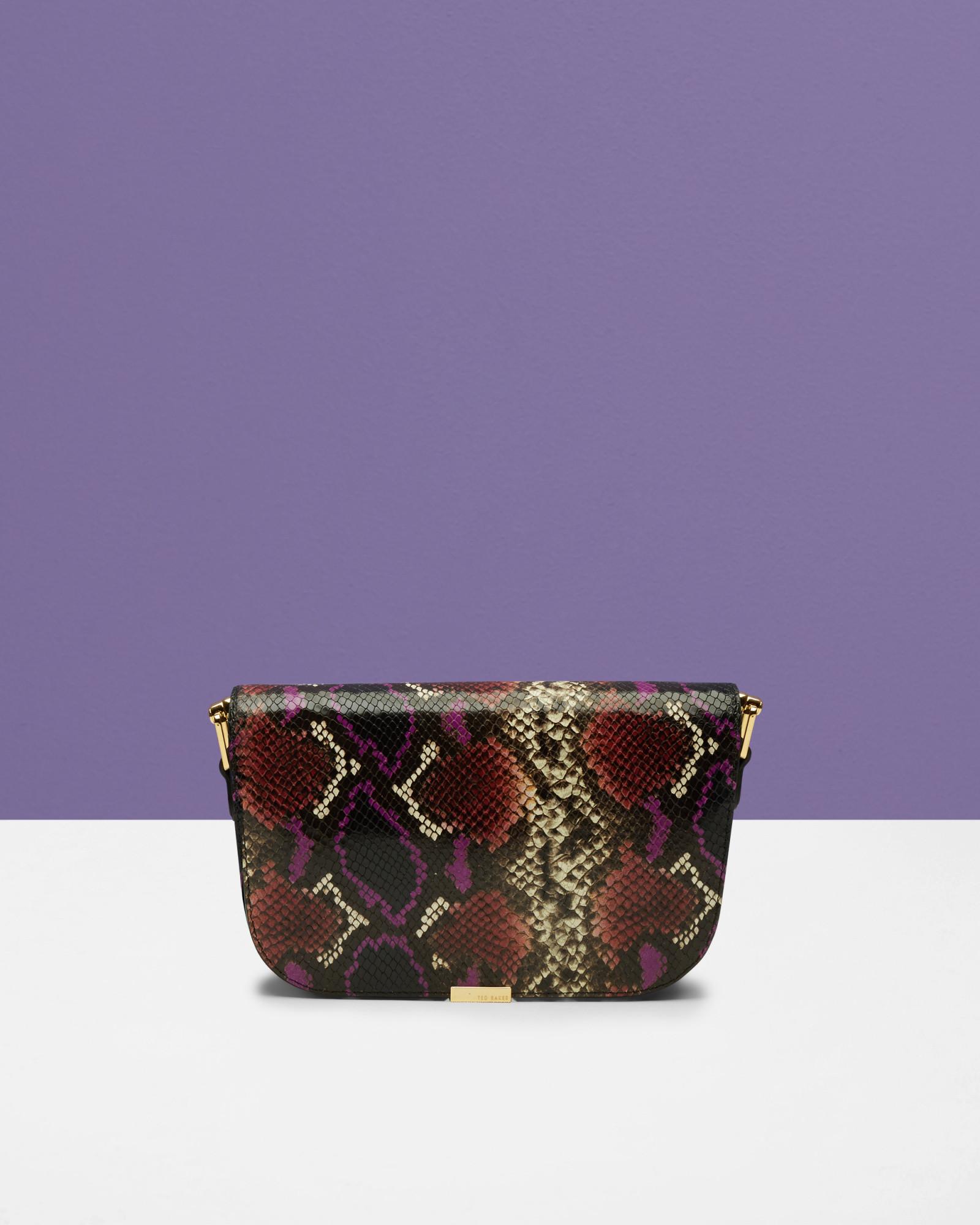 ted baker snakeskin purse