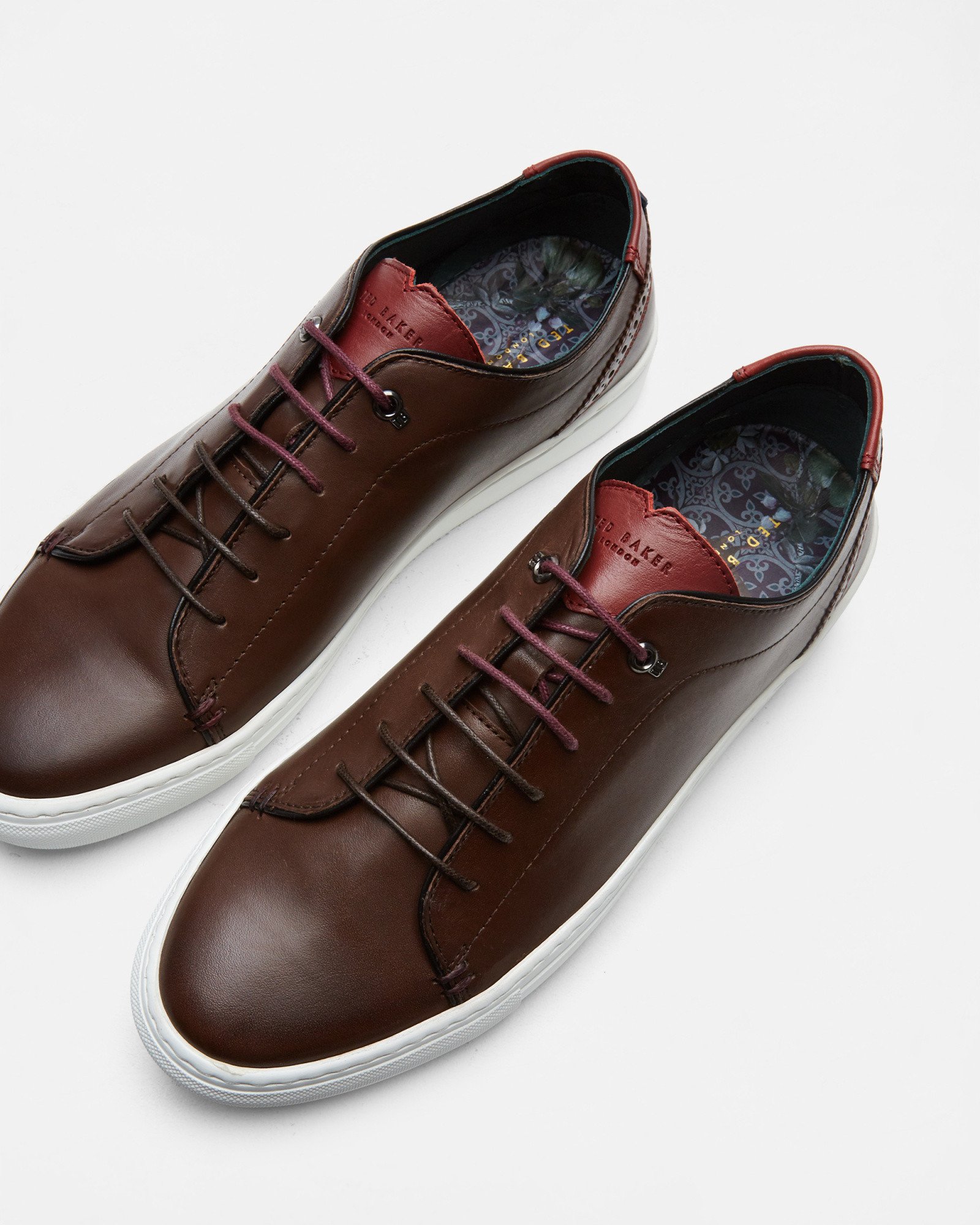 ted baker brown brogues