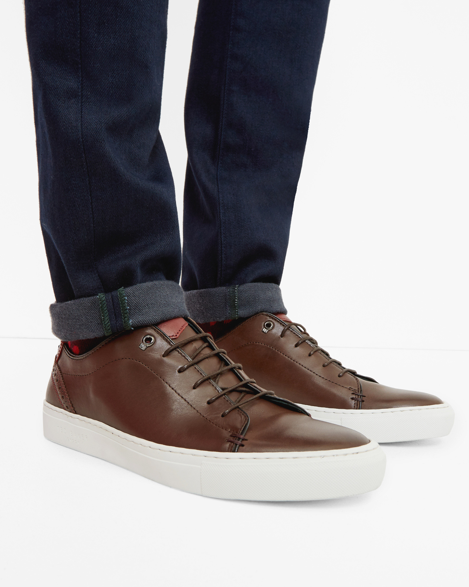 ted baker brown brogues