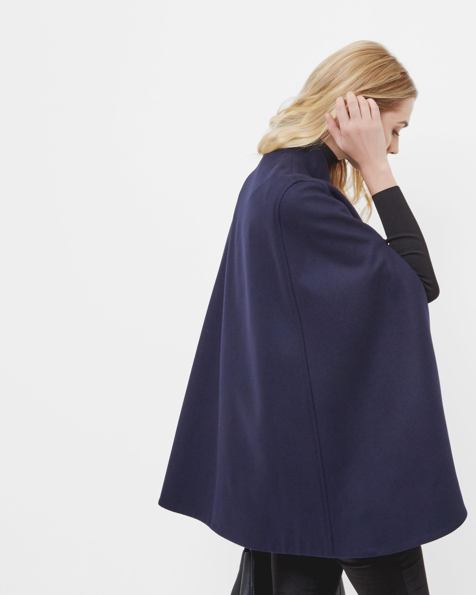 Ted Baker Aillaa Core Wrap Cape in Blue - Lyst