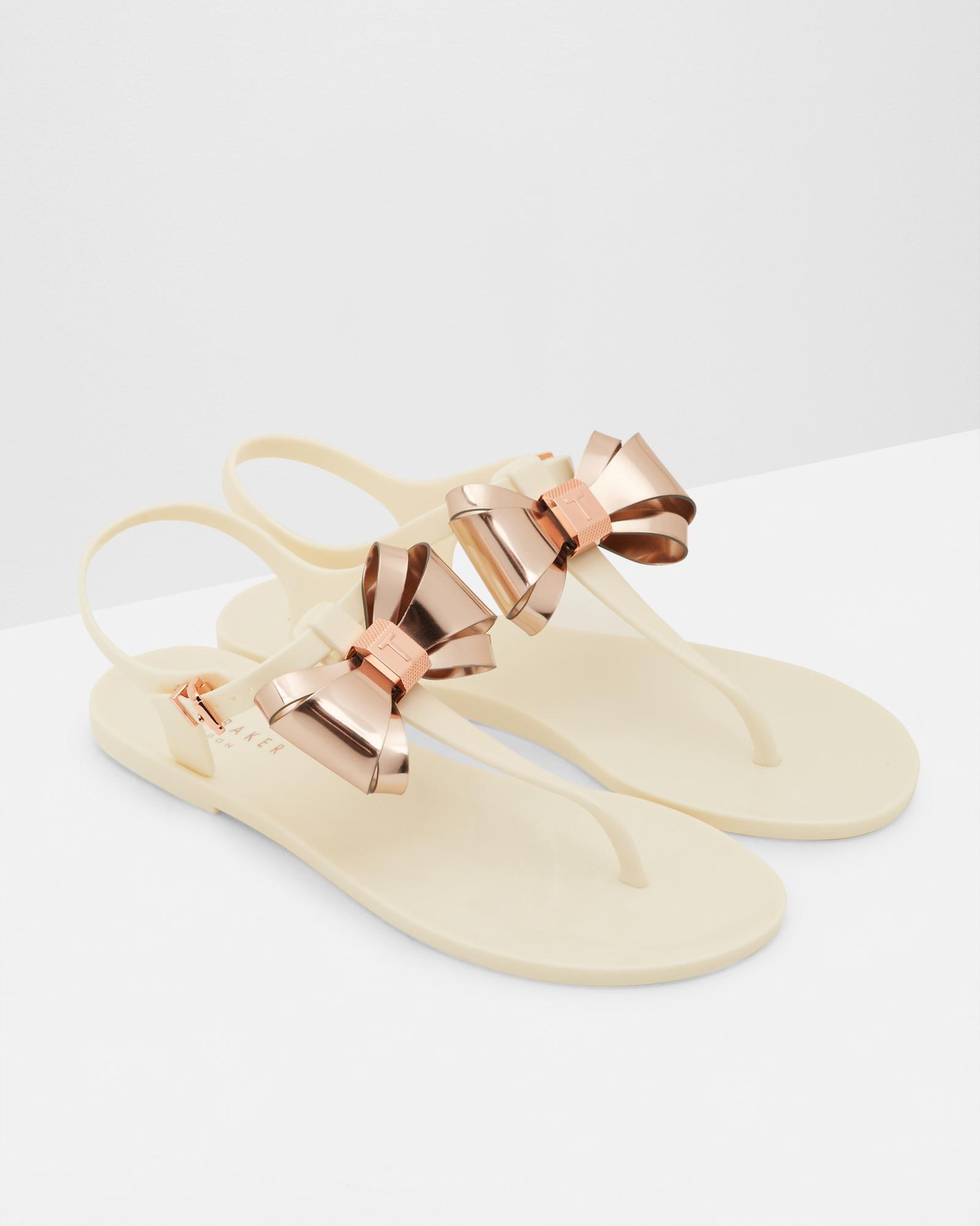 ted baker jelly bow sandals