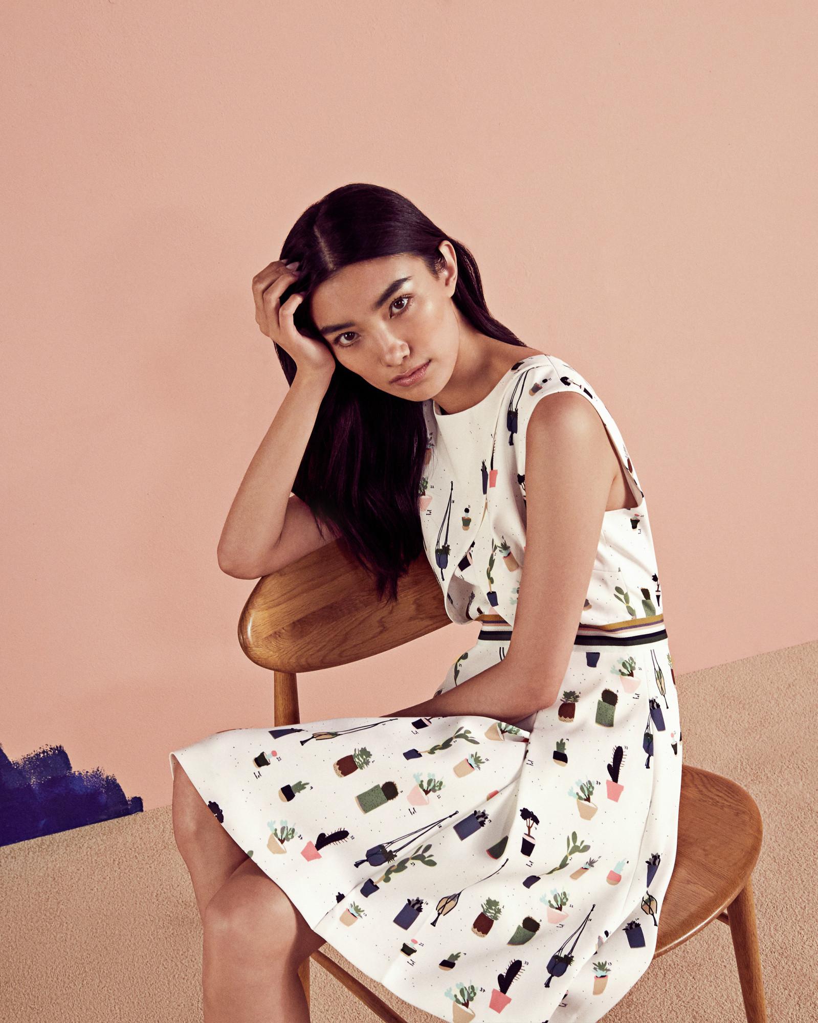 ted baker cactus dress