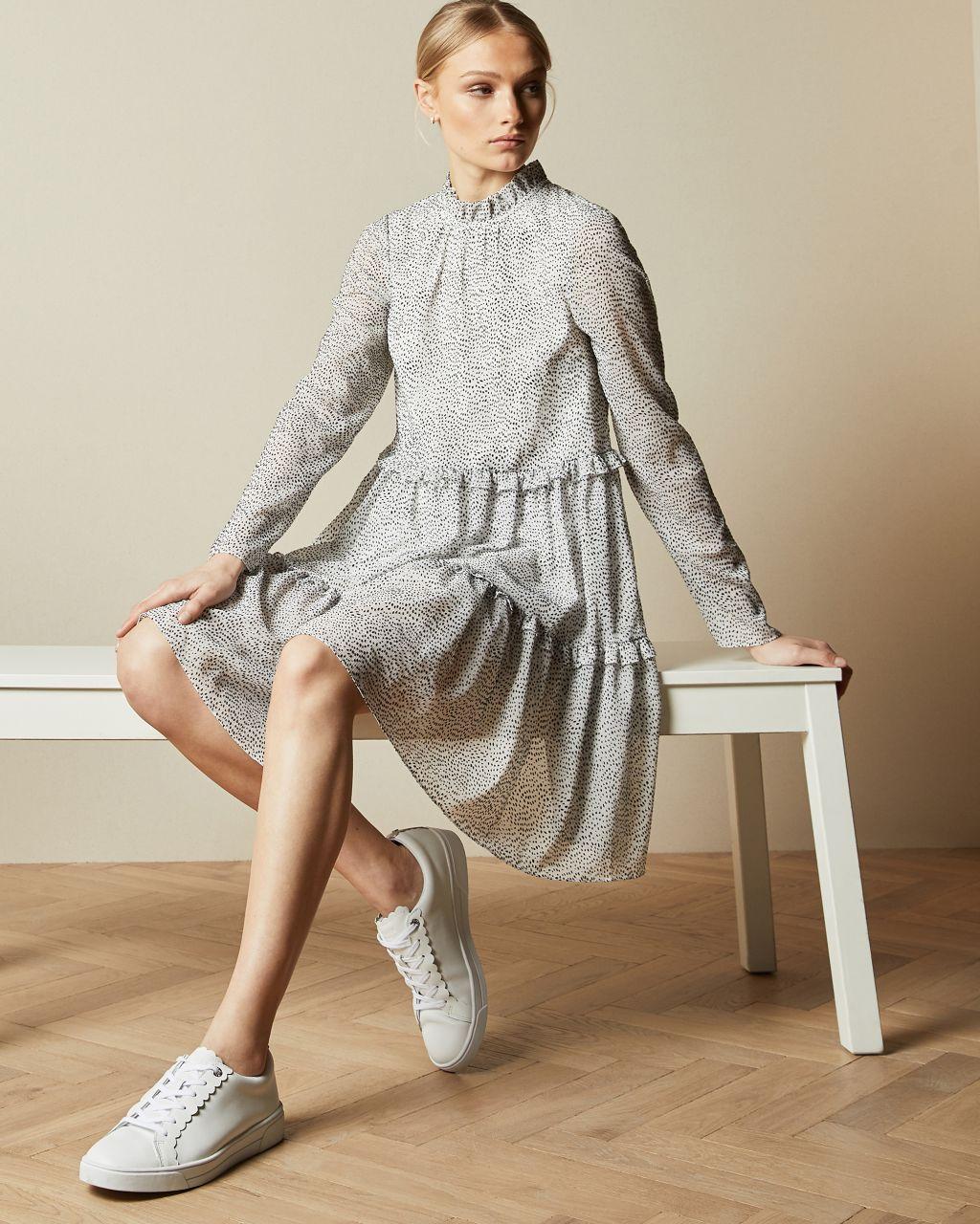 ted baker scallop trainers