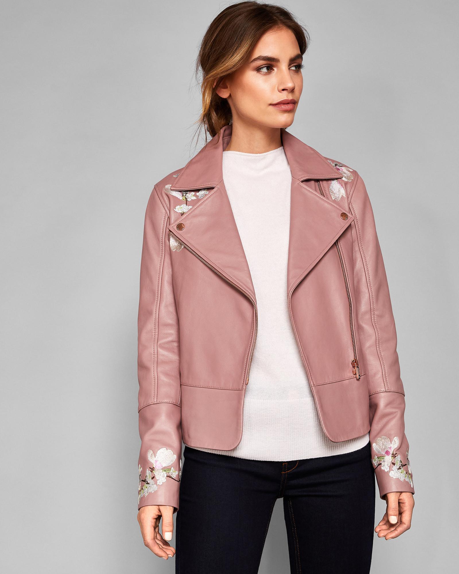 Mens Leather Jacket Ted Baker Pictures