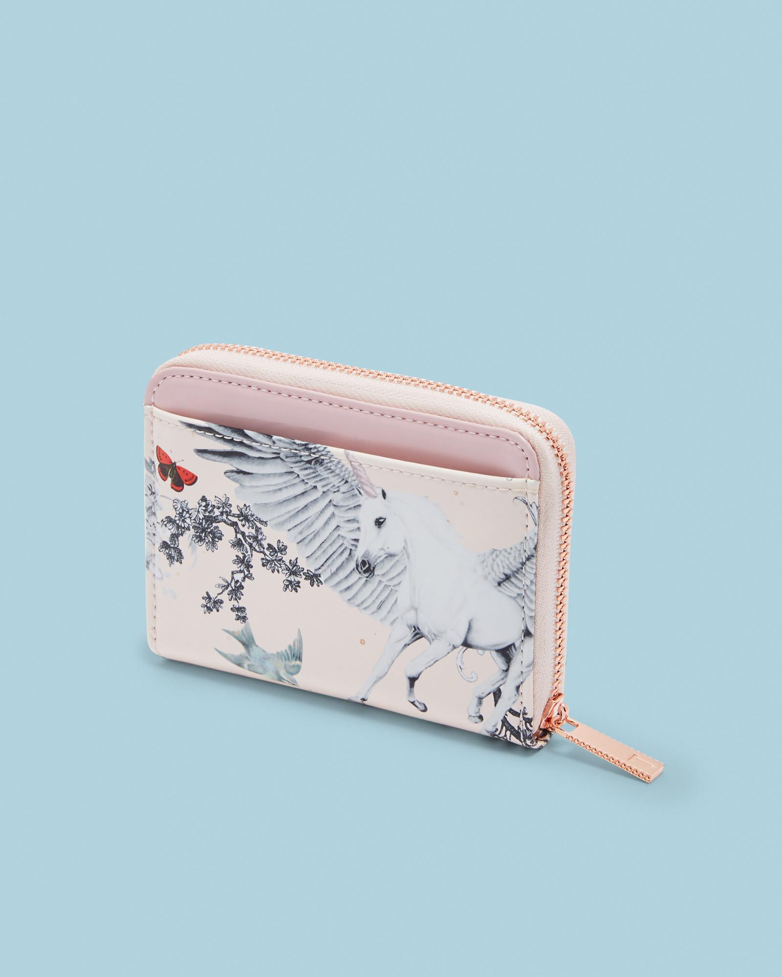 Ted Baker Enchanted Dream Small Leather Zip Purse Lyst