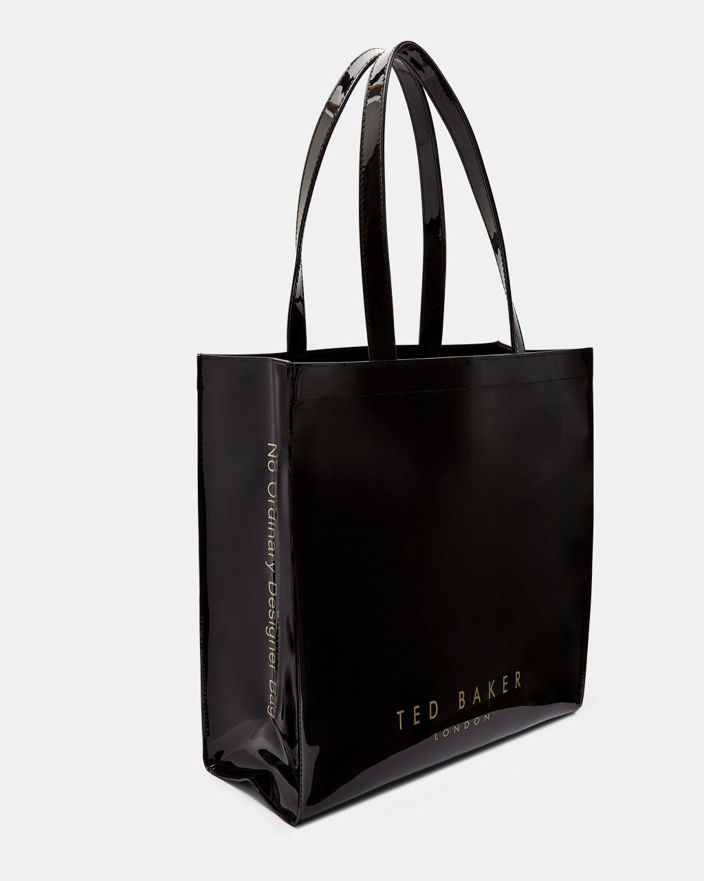 Ted Baker Soft Large Icon Bag in Black | Lyst Canada