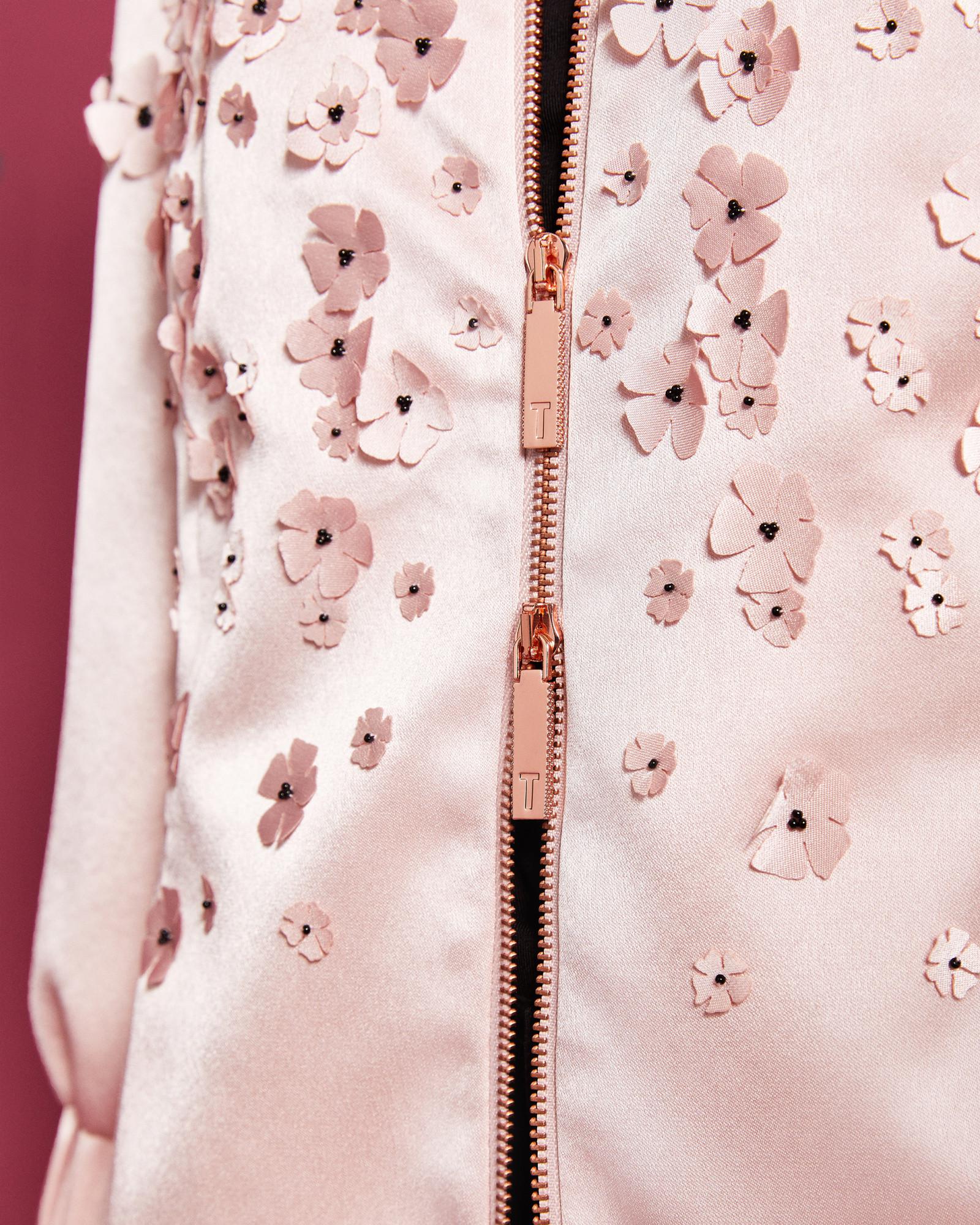 ted baker pink bomber jacket