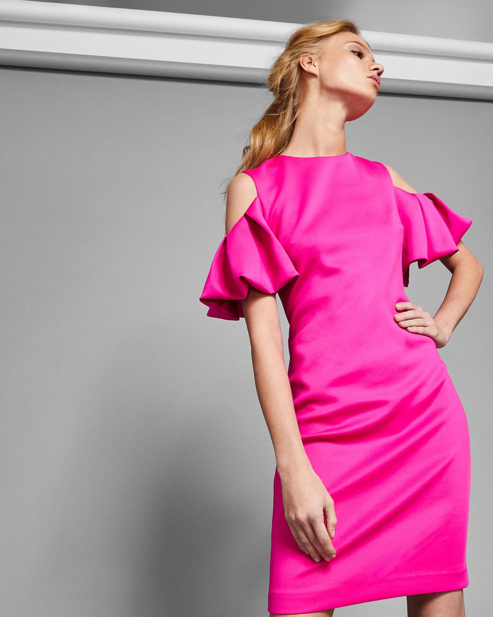 Ted Baker Salnie Dress in Pink | Lyst UK