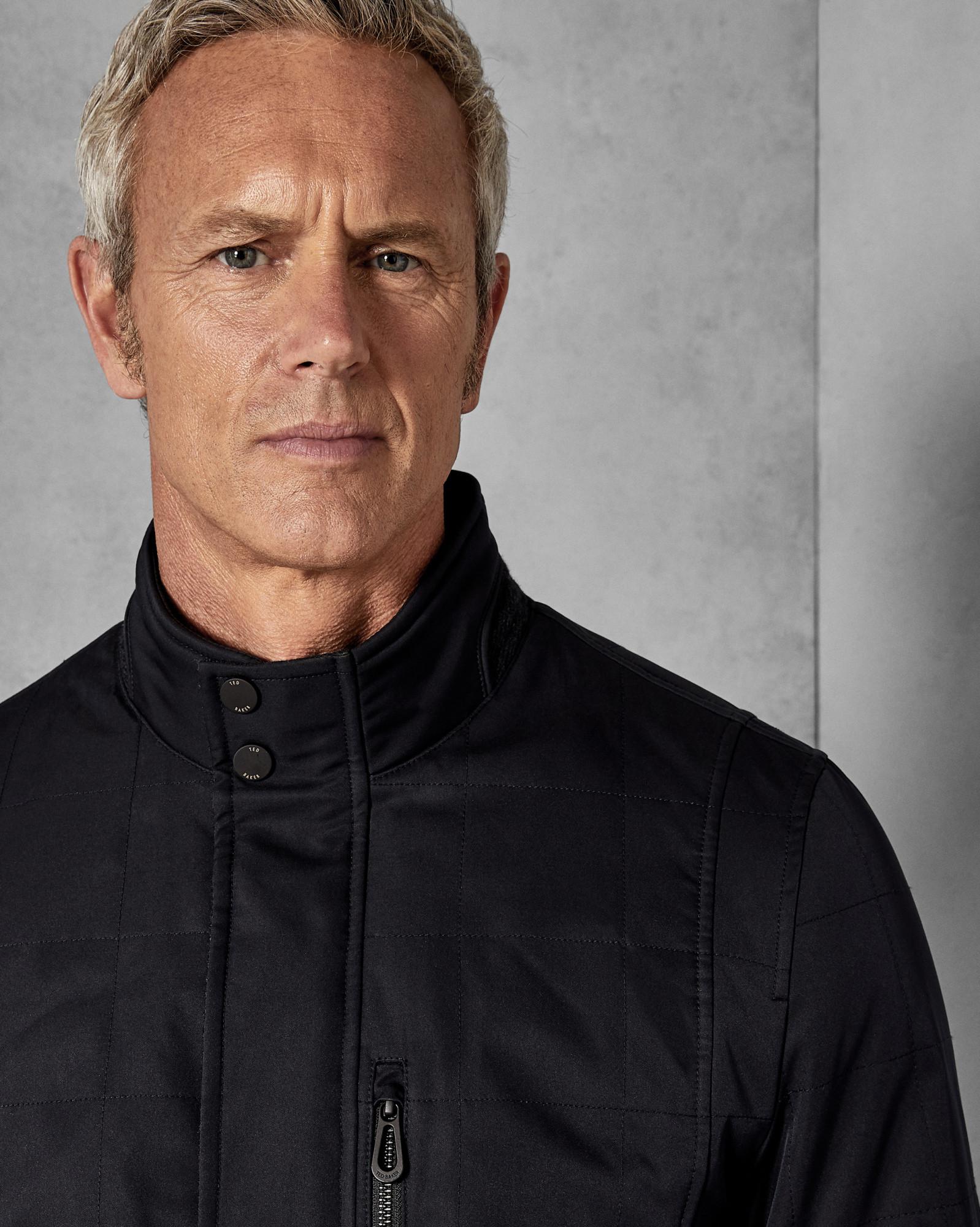 ted baker quilted harrington jacket